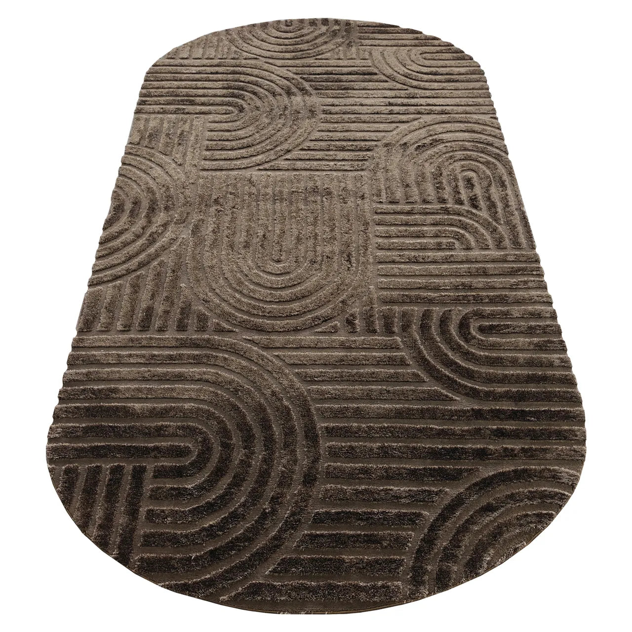 Richmond Interiors Liff Dark Brown Rug 200x350cm