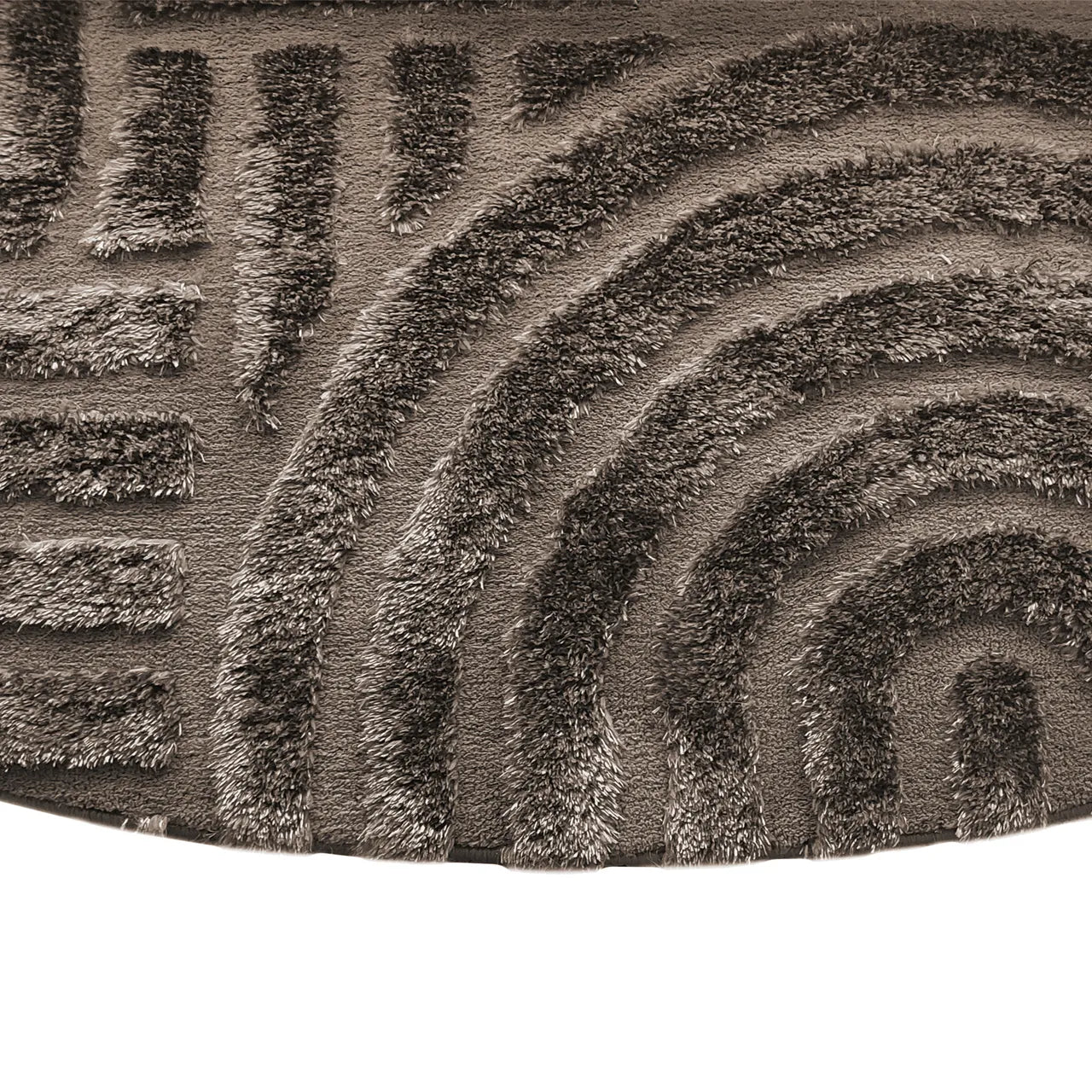 Richmond Interiors Liff Dark Brown Rug 200x350cm