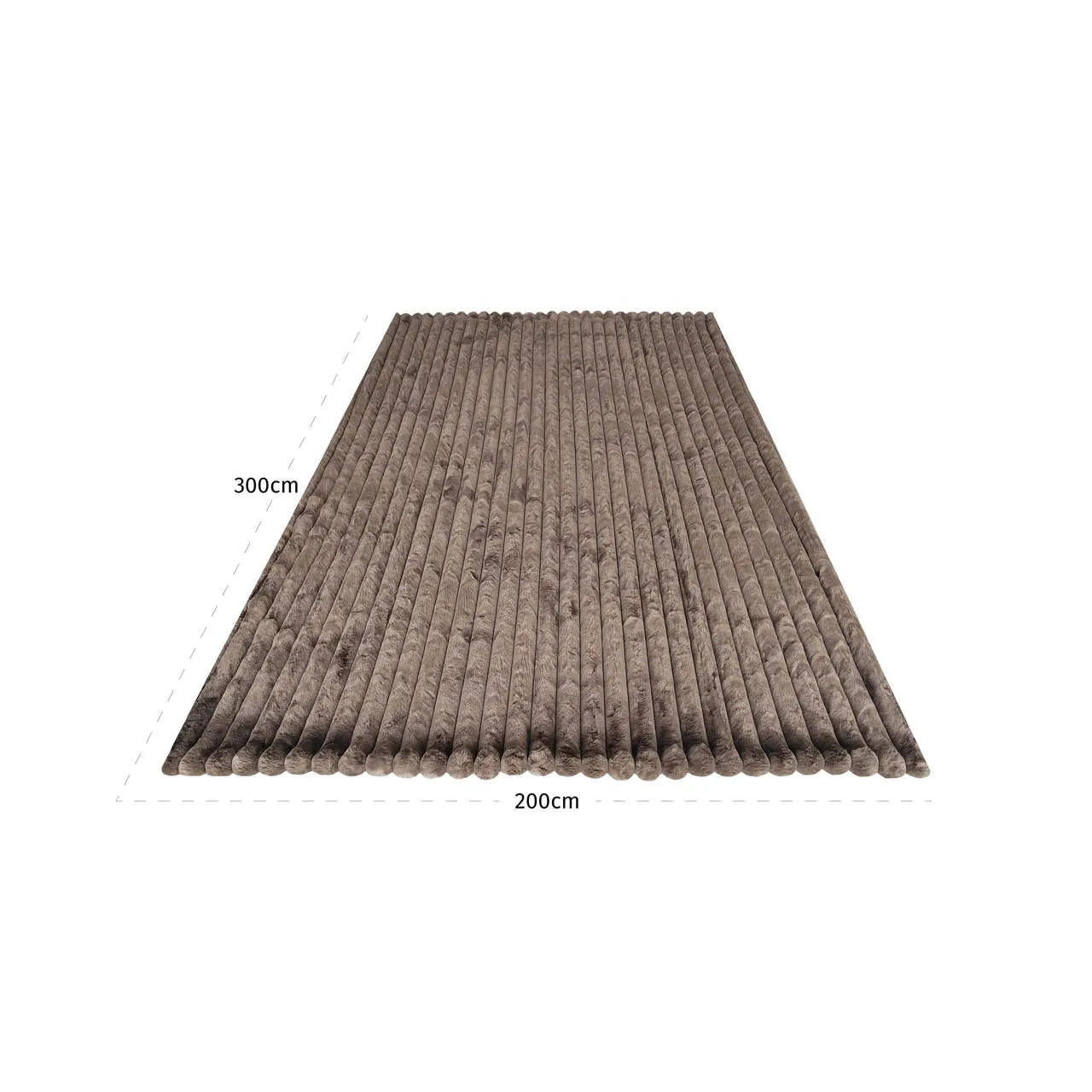 Richmond Interiors Chic Furenzo Taupe Throw 200x300cm