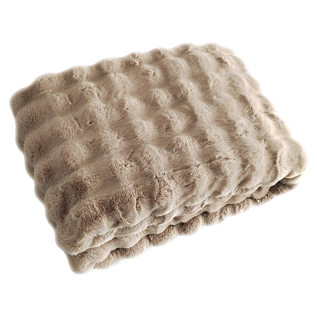 Richmond Interiors Nordic Plush Beige Throw 150x200cm