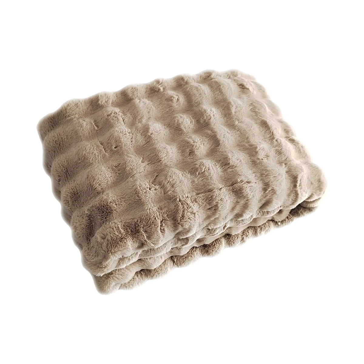 Richmond Interiors Nordic Plush Beige Throw 150x200cm