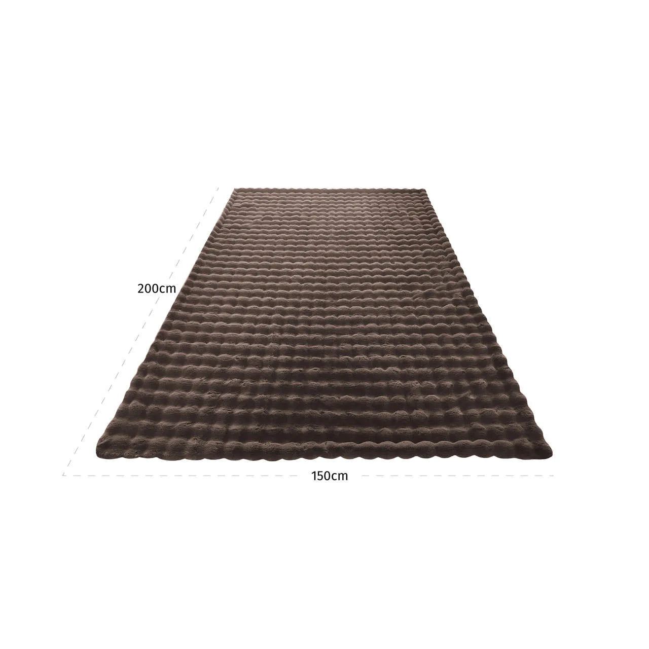 Richmond Interiors Winter Haze Brown Throw 150x200cm