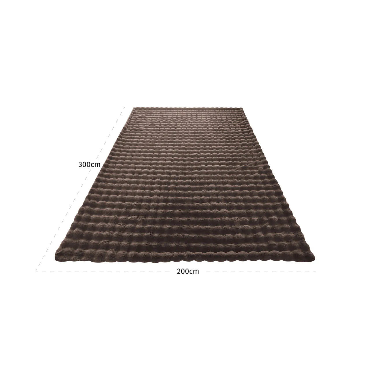 Richmond Interiors Winter Haze Brown Throw 200x300cm