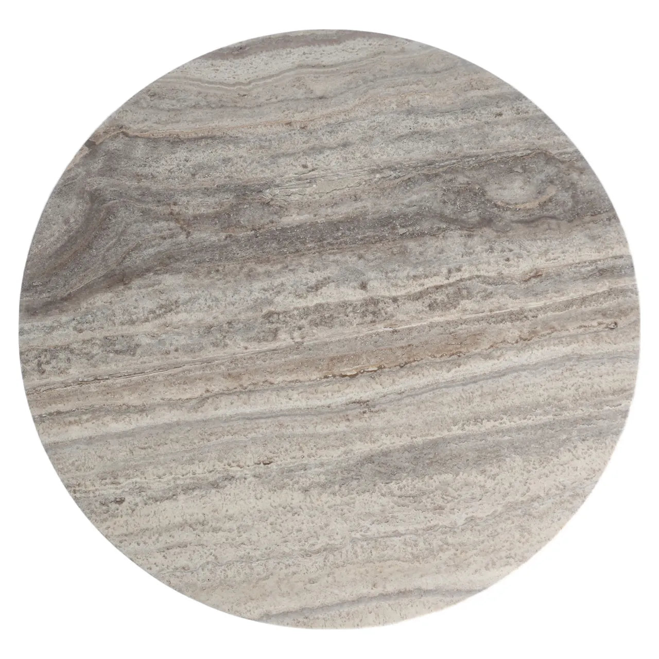 Richmond Interiors Westin Grey Marble Round Dining Table 135cm