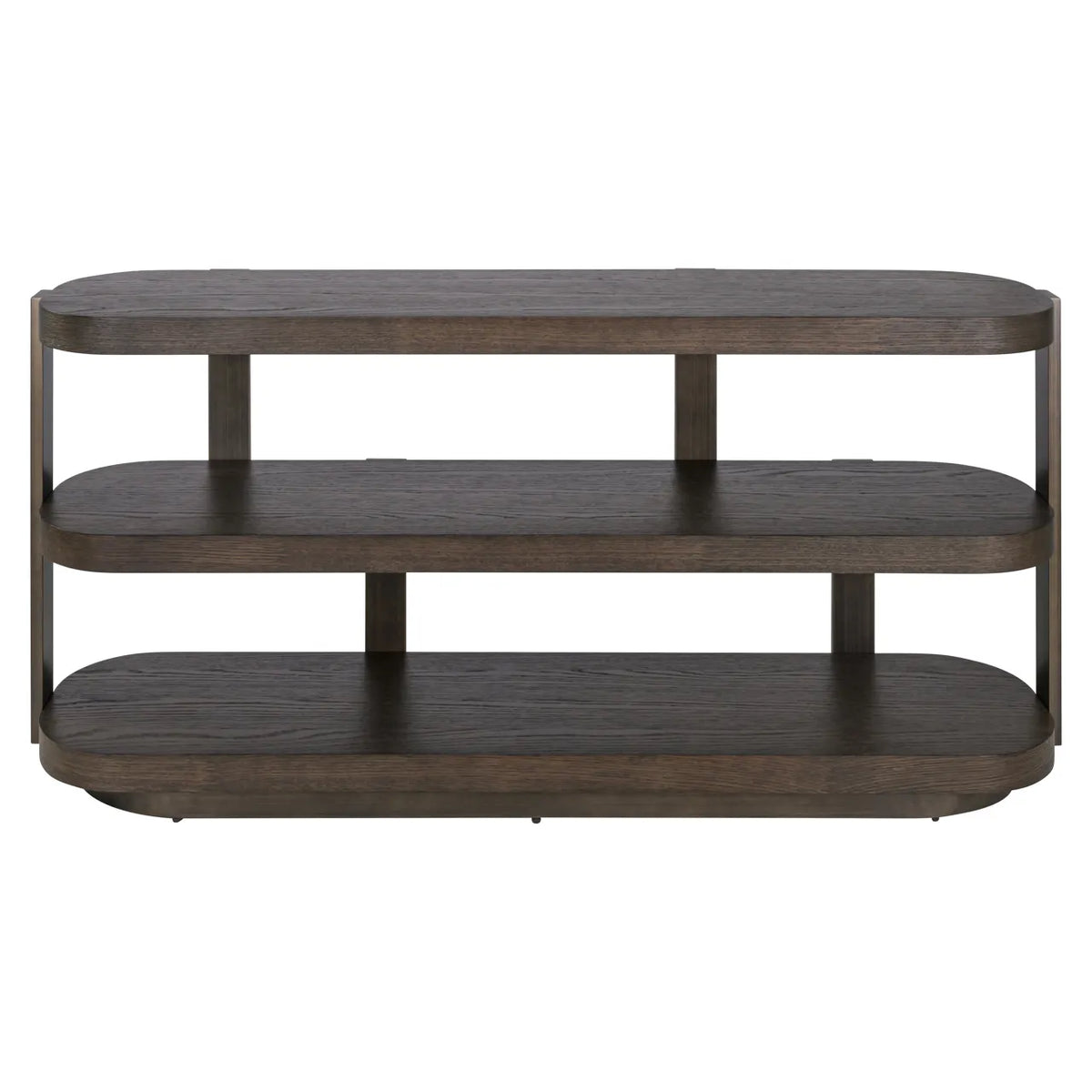 Richmond Interiors Ellington Brown Oak Wood Console Table