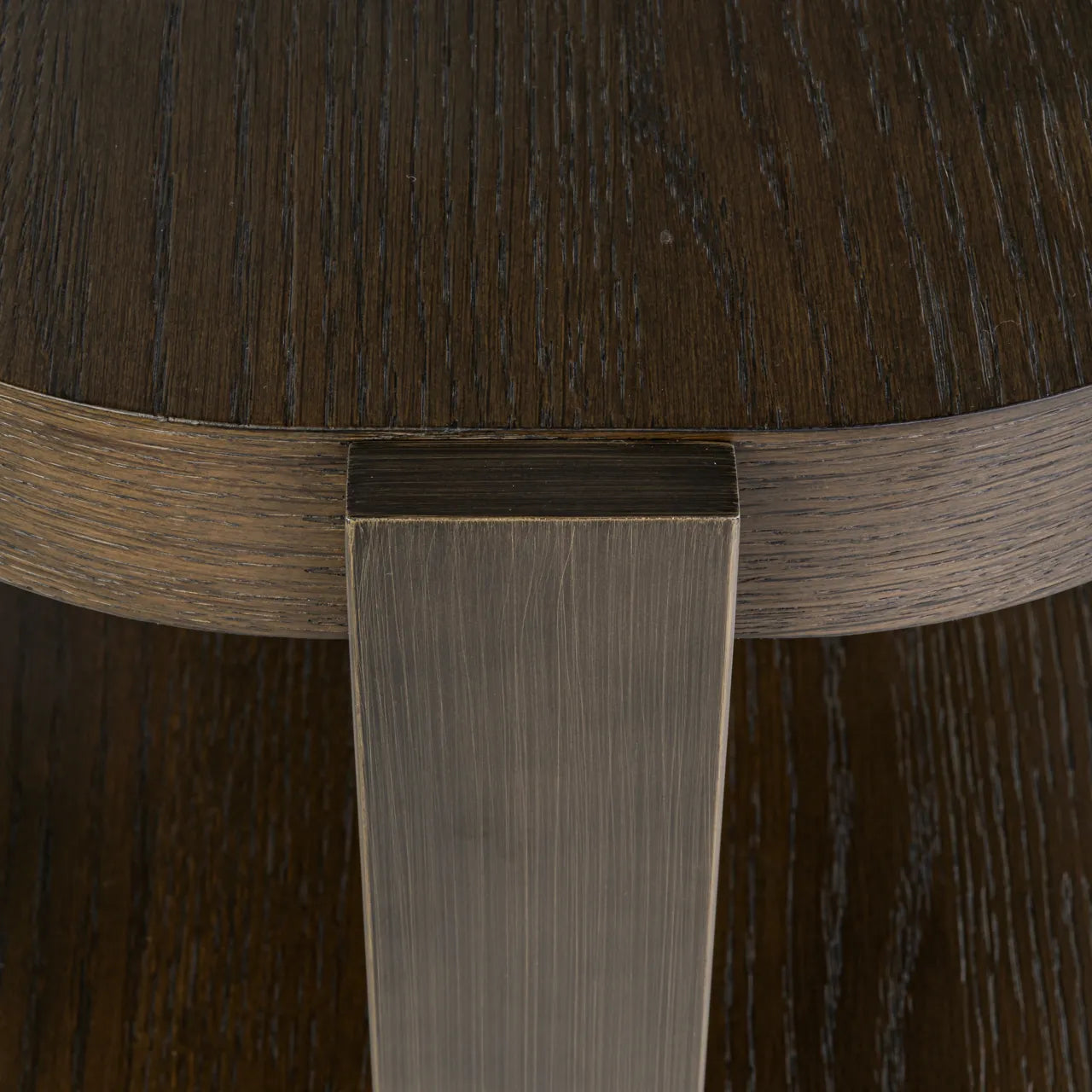 Richmond Interiors Ellington Brown Oak Wood Console Table