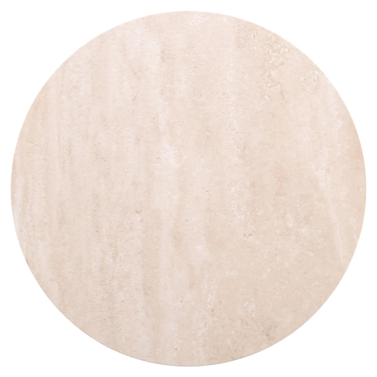 Richmond Interiors Ritz Brown Travertine Side Table
