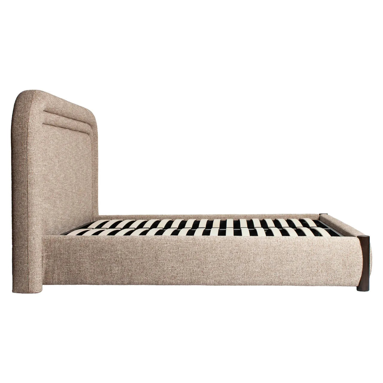 Richmond Interiors Citadel Sand Tweed King Size Bed 160x200cm
