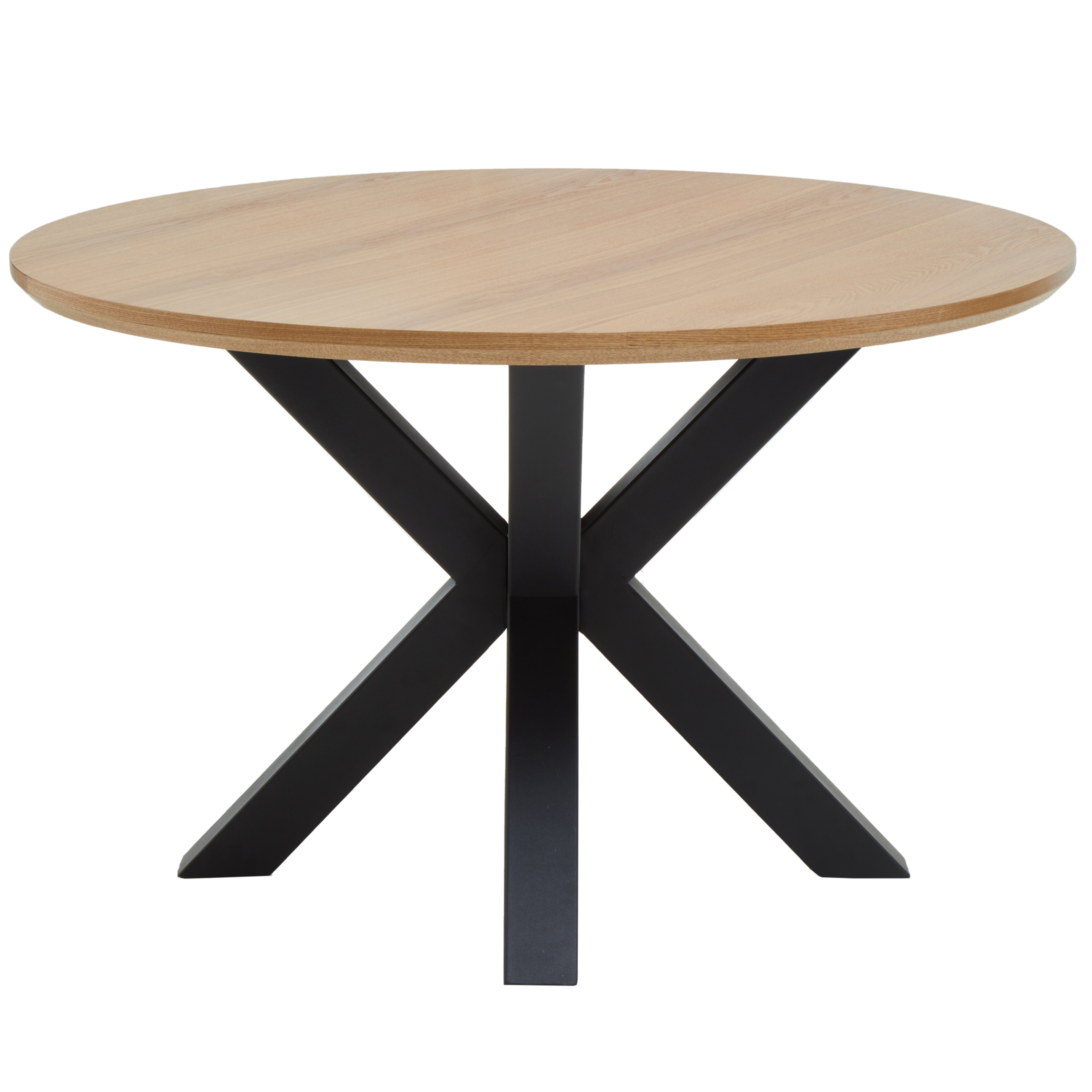 Eccles Natural Wood Round Dining Table