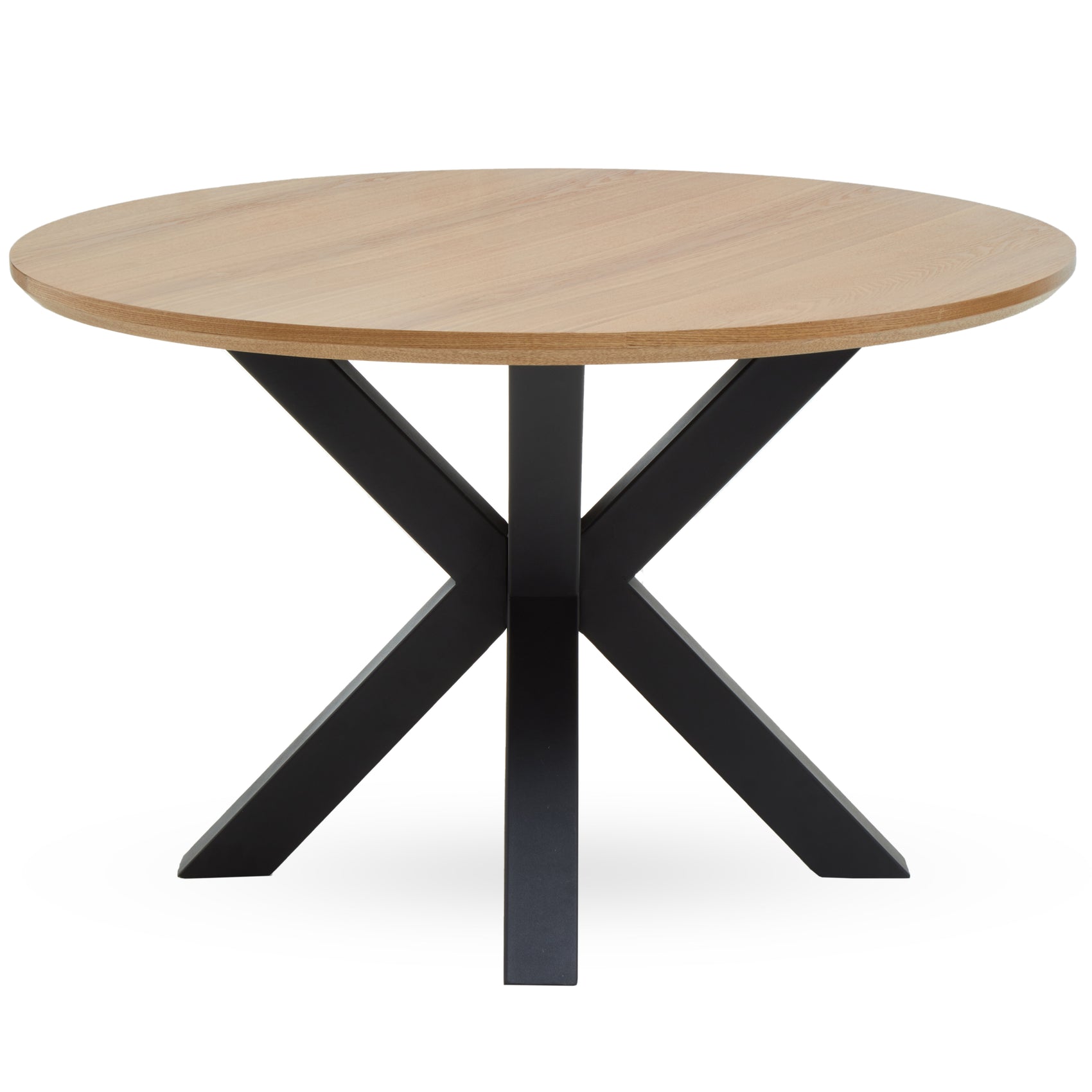 Eccles Natural Wood Round Dining Table