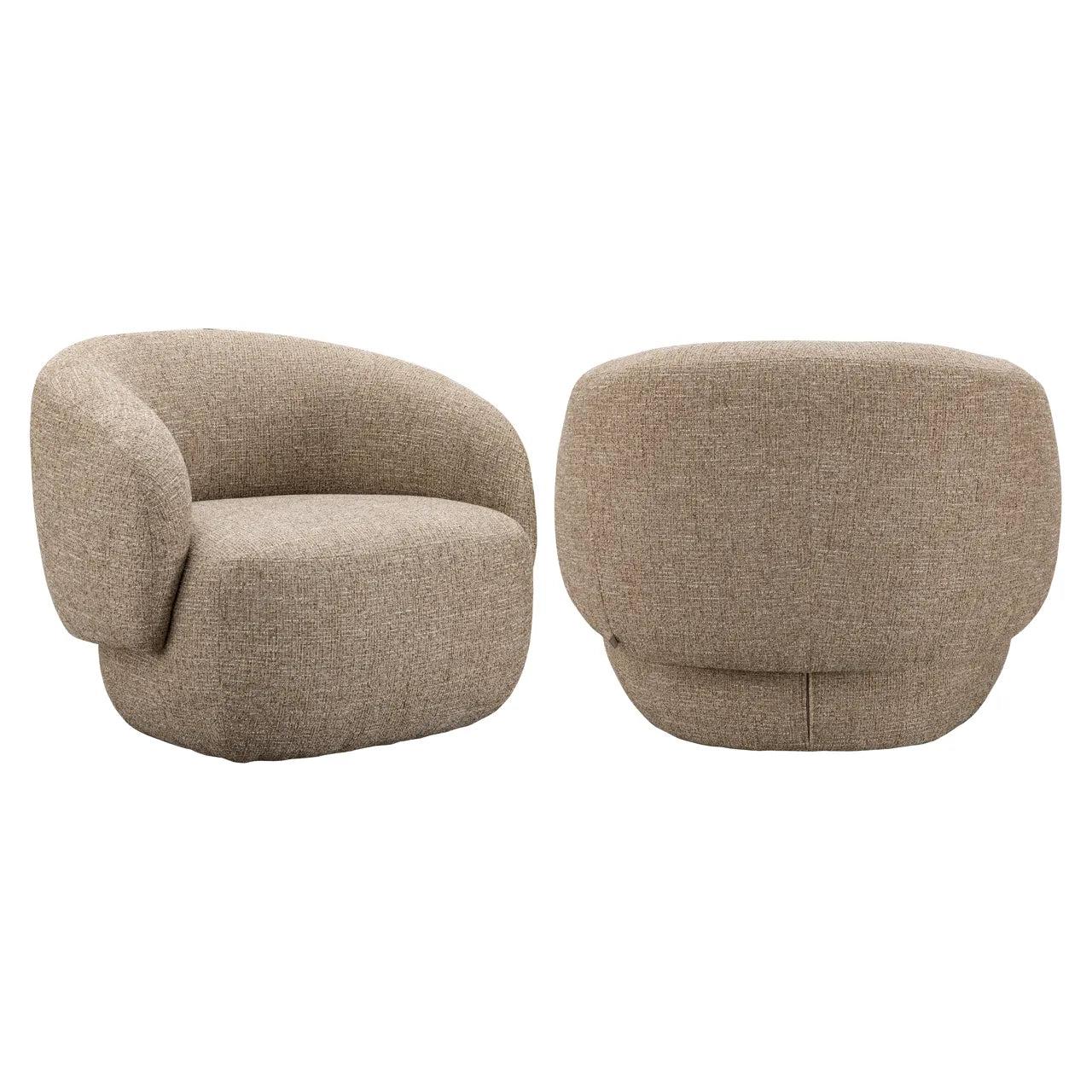 Richmond Interiors Milano Sand Tweed Armchair