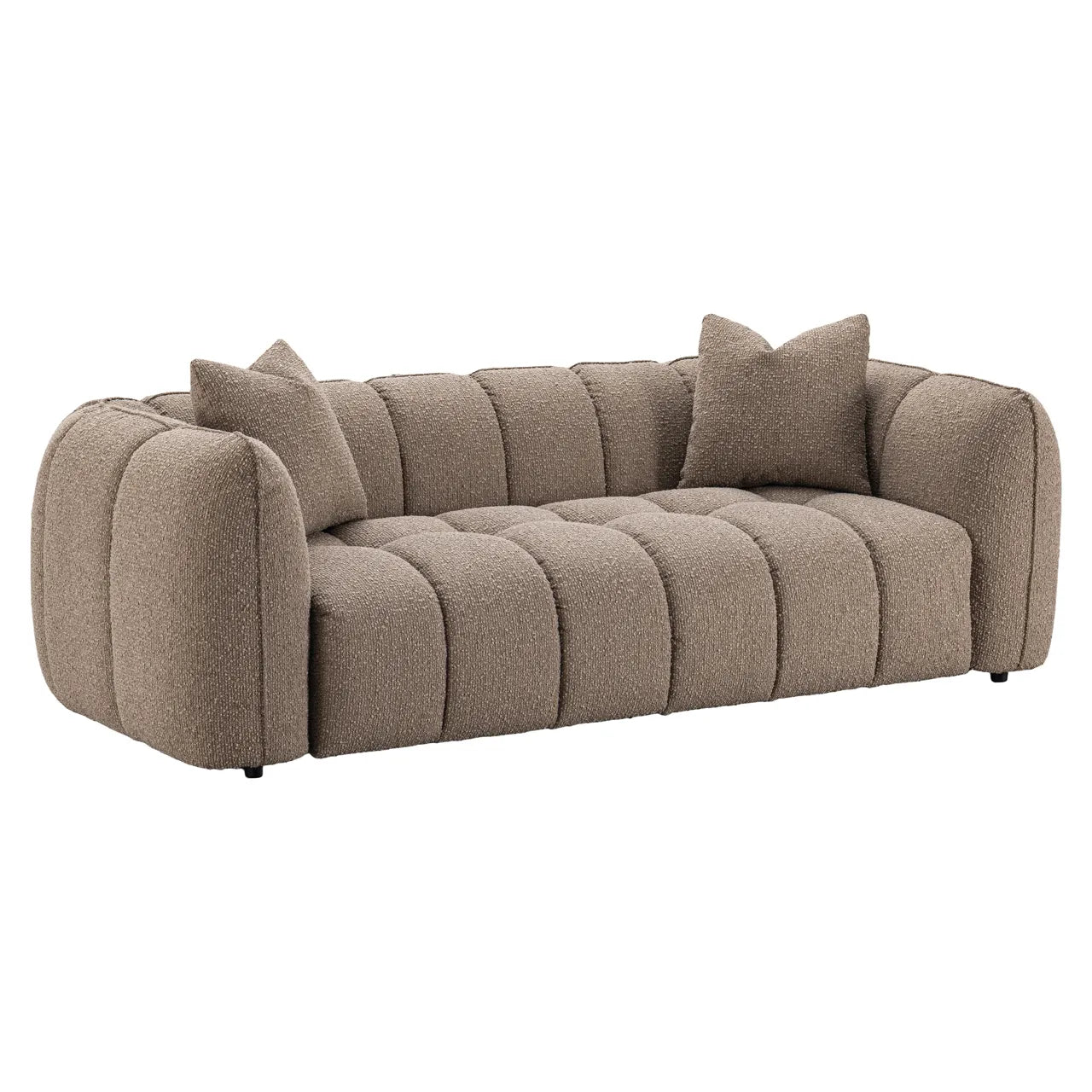 Richmond Interiors Hogan Mocca Boucle 3-Seater Sofa