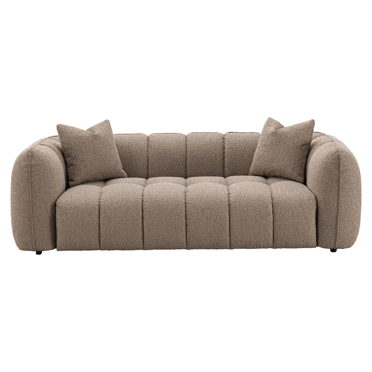 Richmond Interiors Hogan Mocca Boucle 3-Seater Sofa