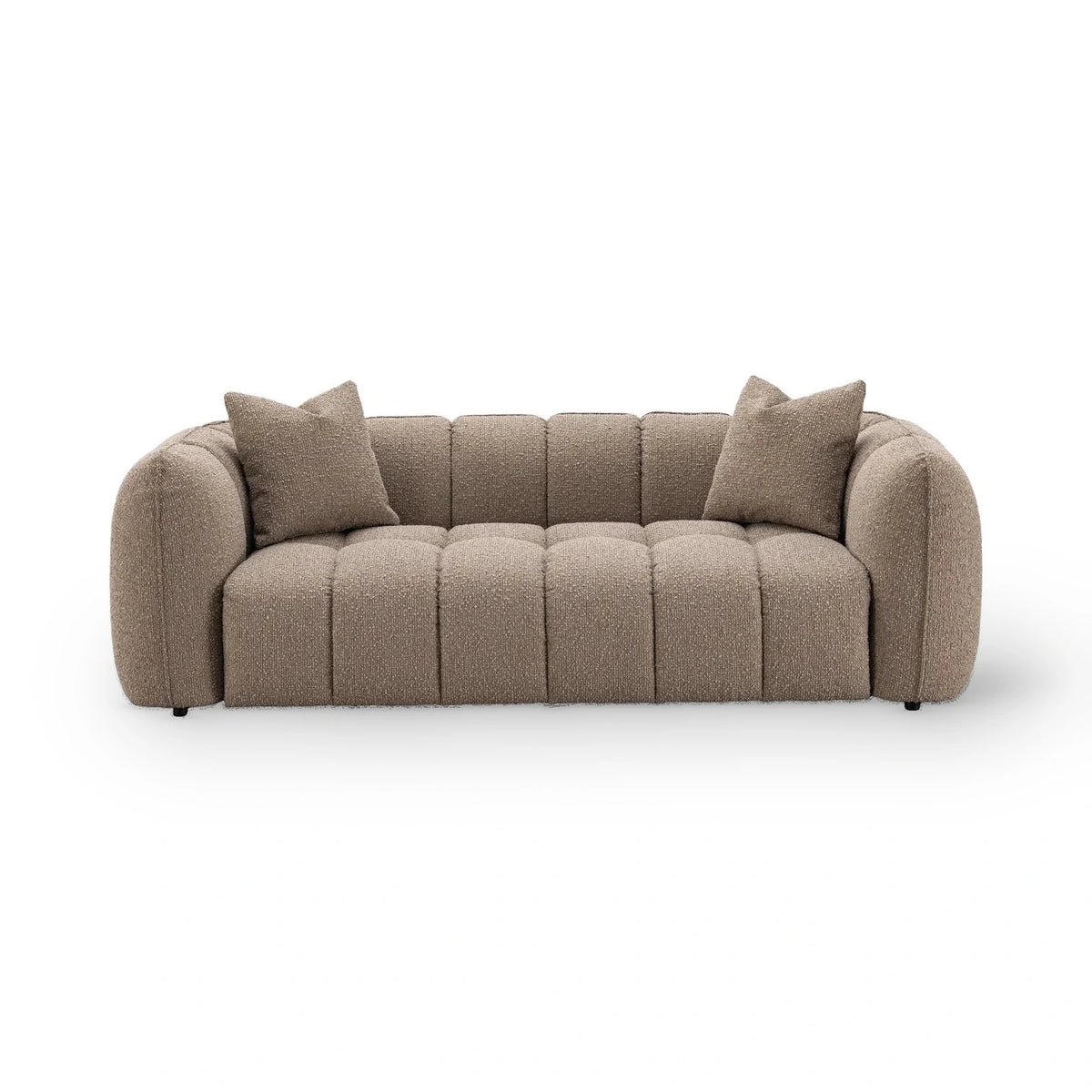 Richmond Interiors Hogan Mocca Boucle 3-Seater Sofa