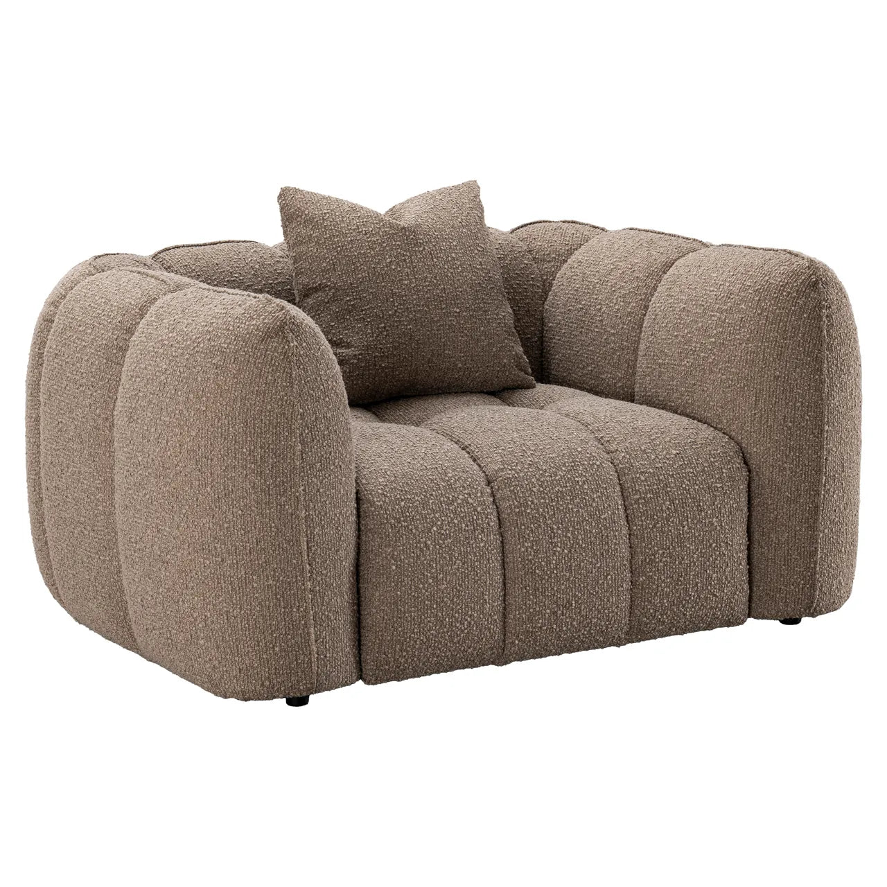 Richmond Interiors Hogan Mocca Boucle Armchair