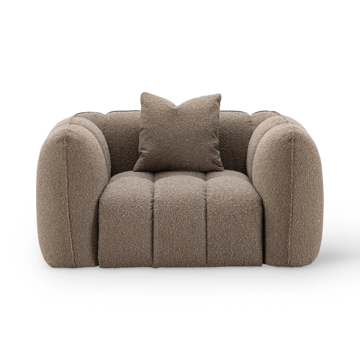 Richmond Interiors Hogan Mocca Boucle Armchair