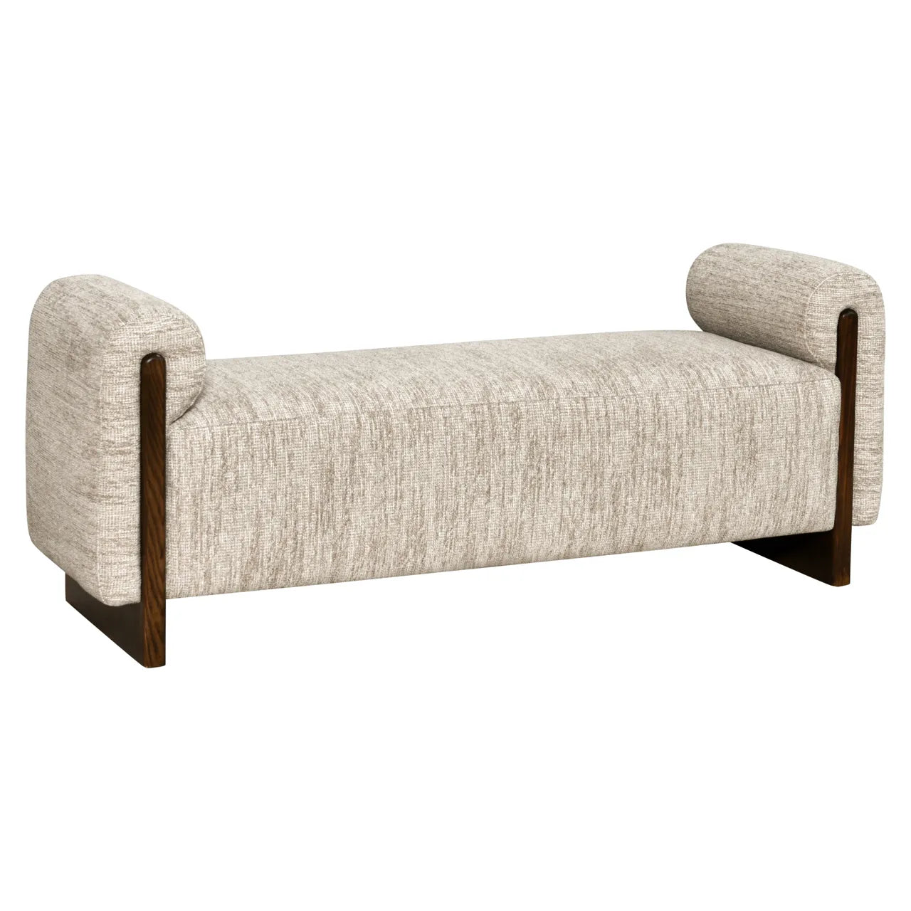 Richmond Interiors Winslov Natural Chenille Bench