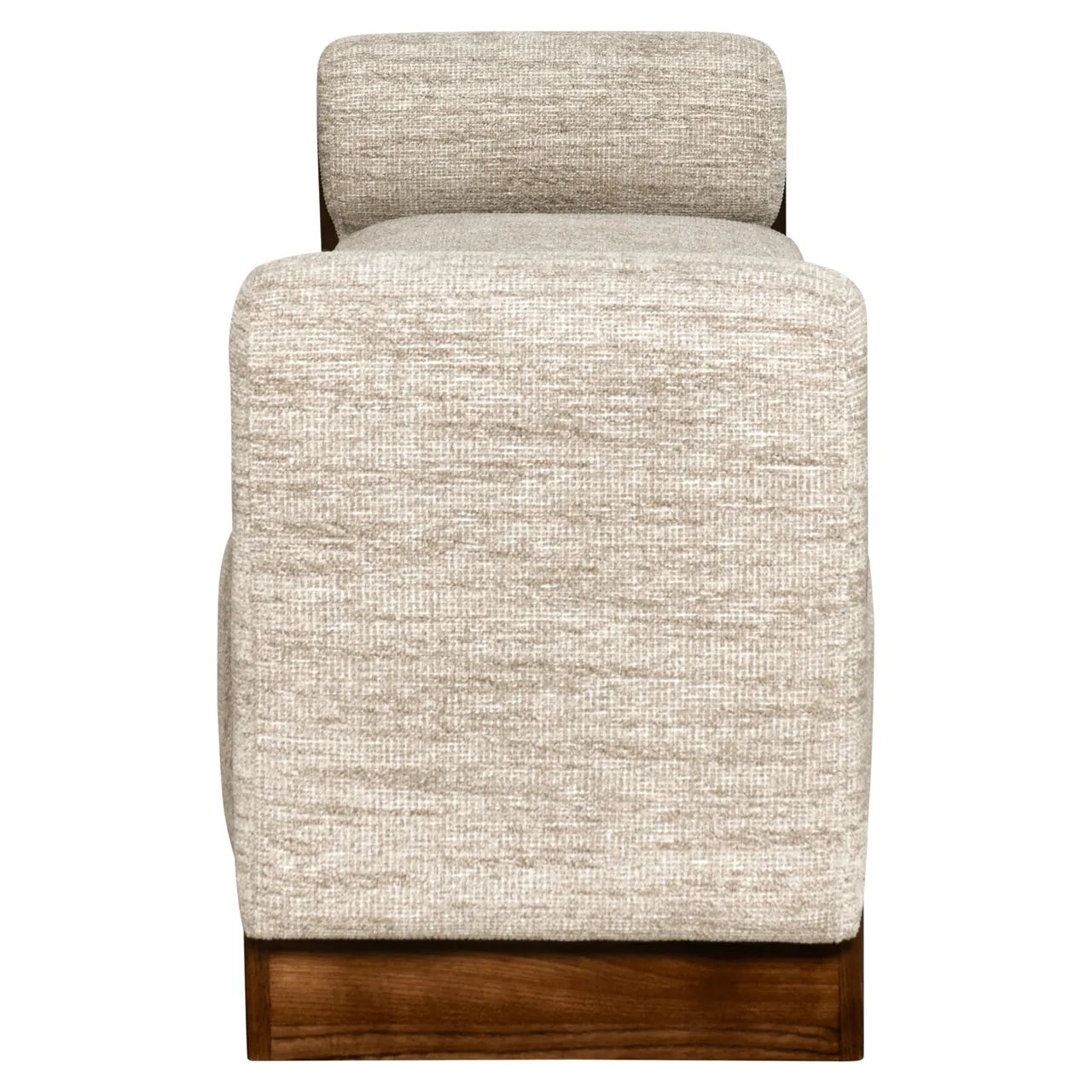 Richmond Interiors Winslov Natural Chenille Bench