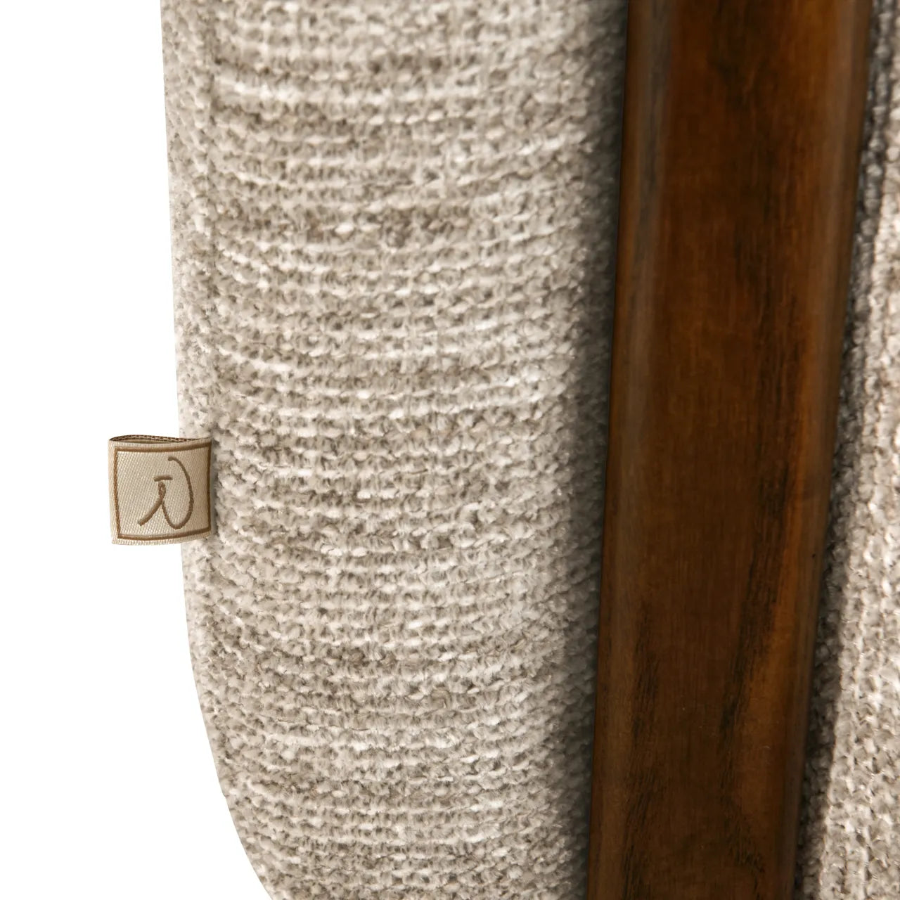 Richmond Interiors Winslov Natural Chenille Bench