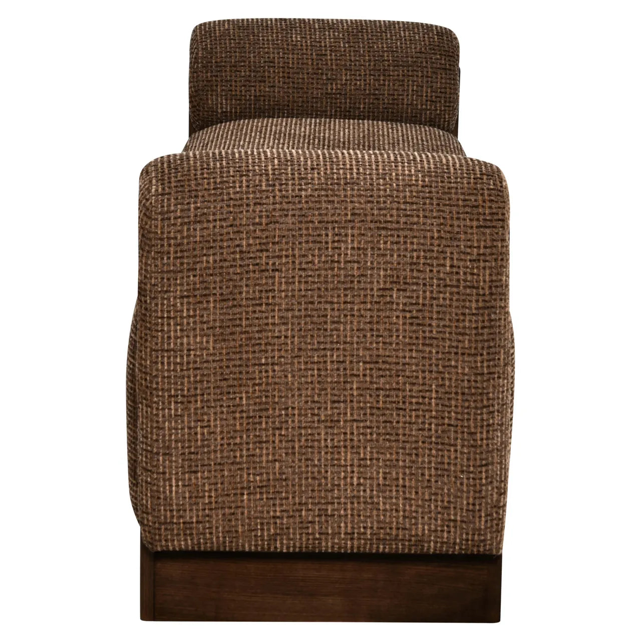Richmond Interiors Winslov Brown Chenille Bench