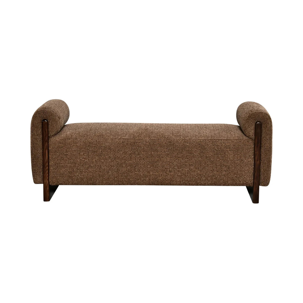 Richmond Interiors Winslov Brown Chenille Bench