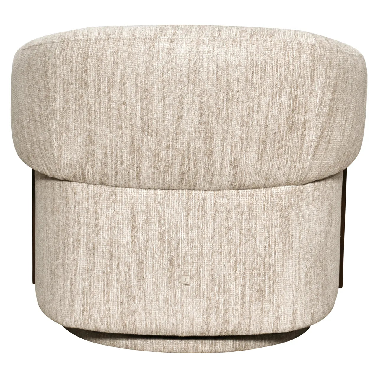 Richmond Interiors Marina Natural Chenille Swivel Armchair