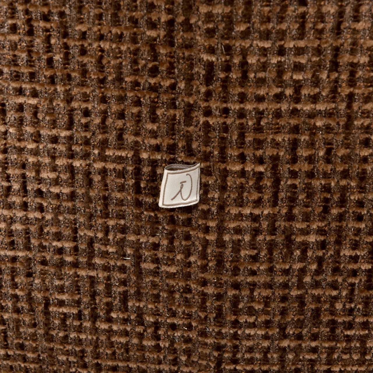 Richmond Interiors Marina Brown Chenille Swivel Armchair