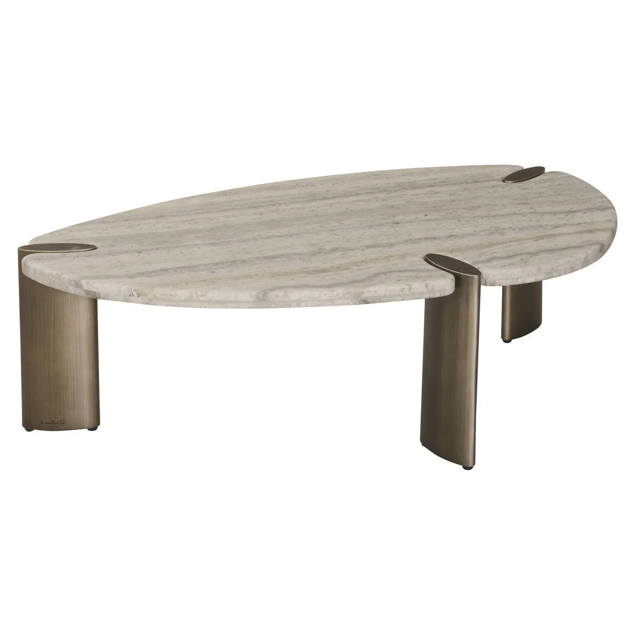 Richmond Interiors Arcadia Grey Marble Coffee Table