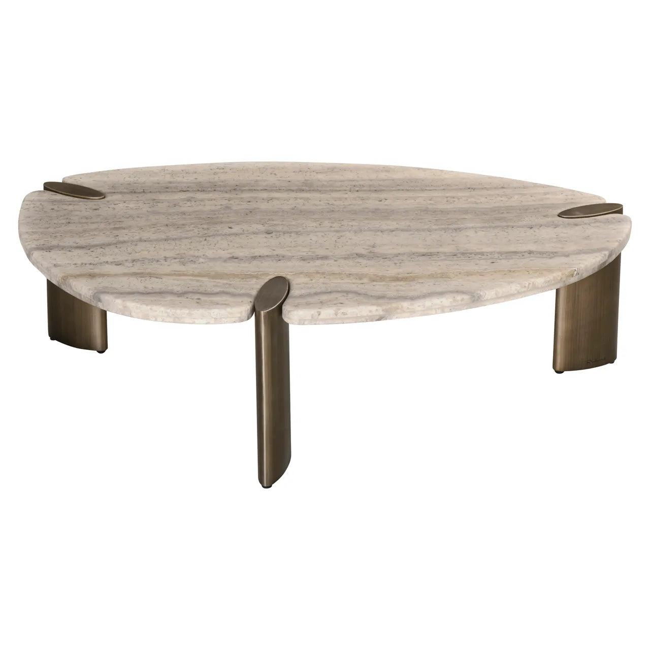 Richmond Interiors Arcadia Grey Marble Coffee Table