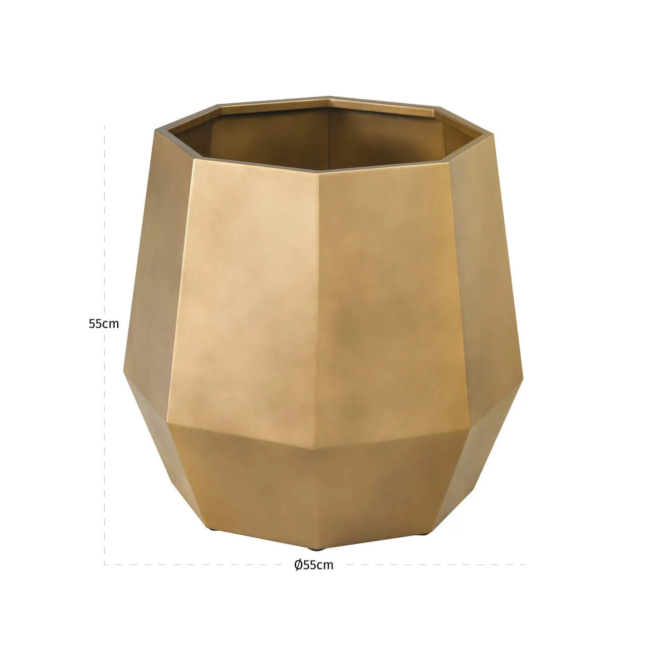 Richmond Interiors Axis Bronze Gold Planter Medium
