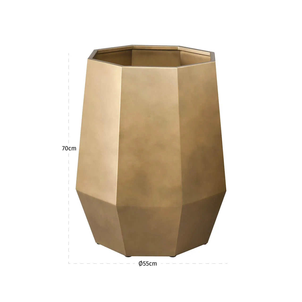 Richmond Interiors Axis Bronze Gold Planter Large