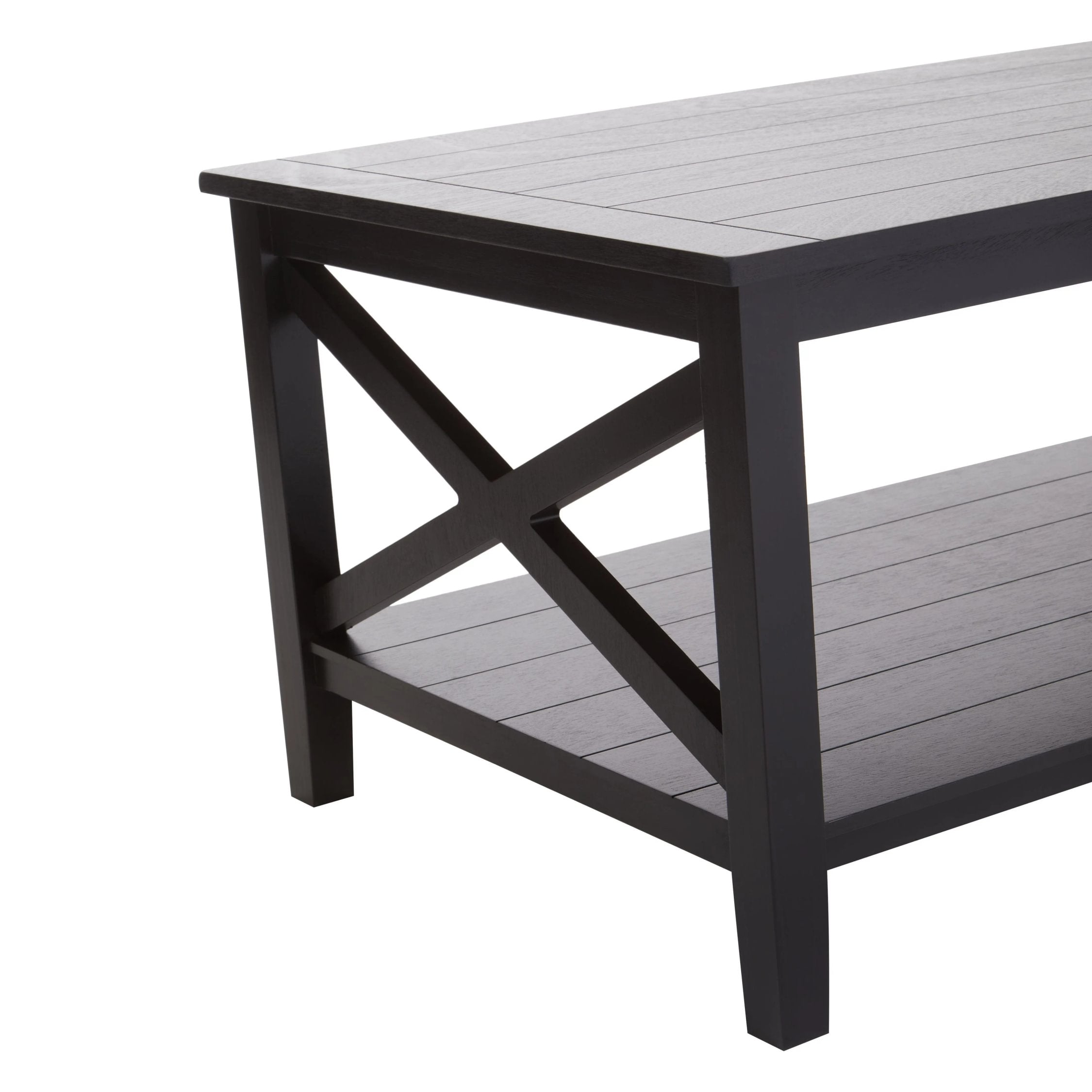 Chelsea Black Wood Coffee Table