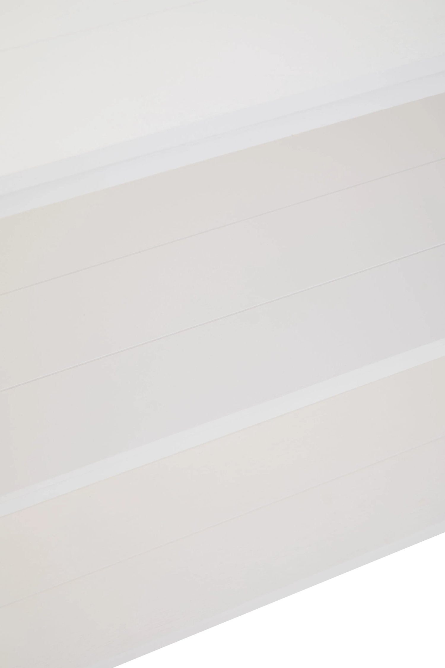 Chelsea Large White 2 Tier Wood Bookshelf