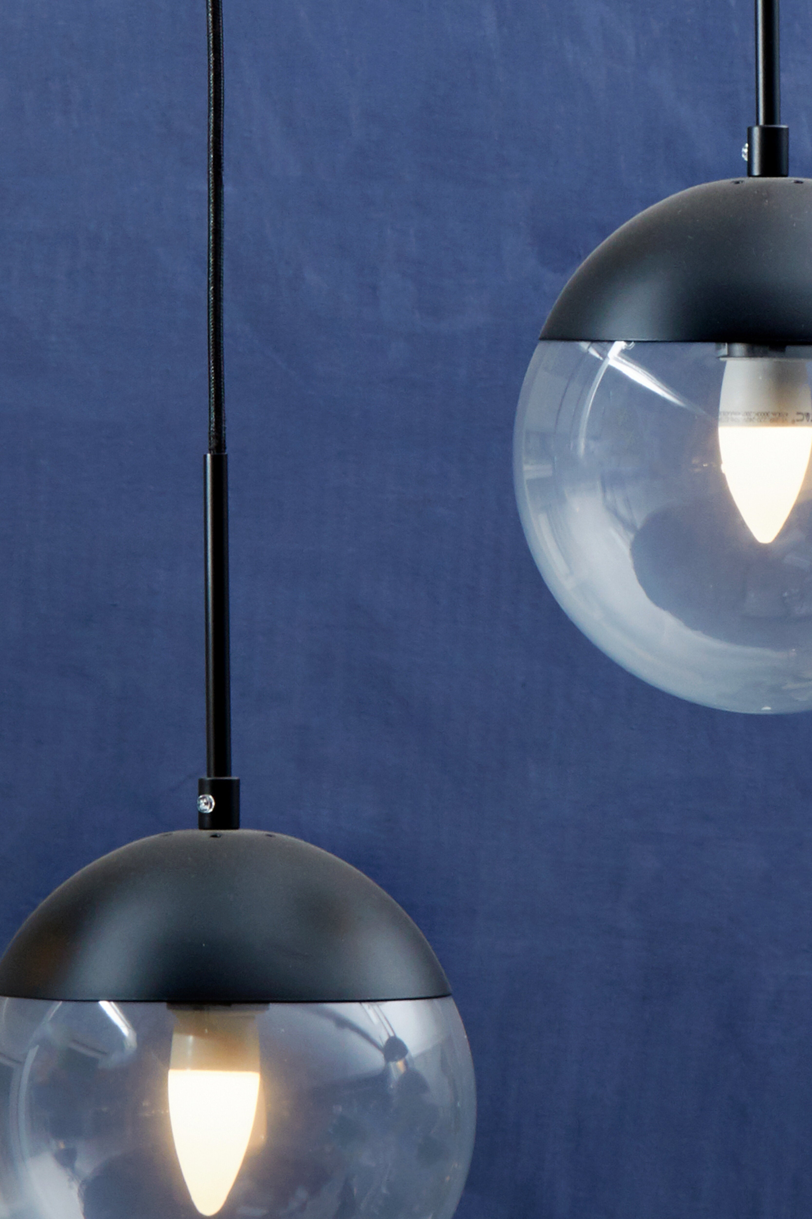 Kidston Clear Glass Shades Pendant Light