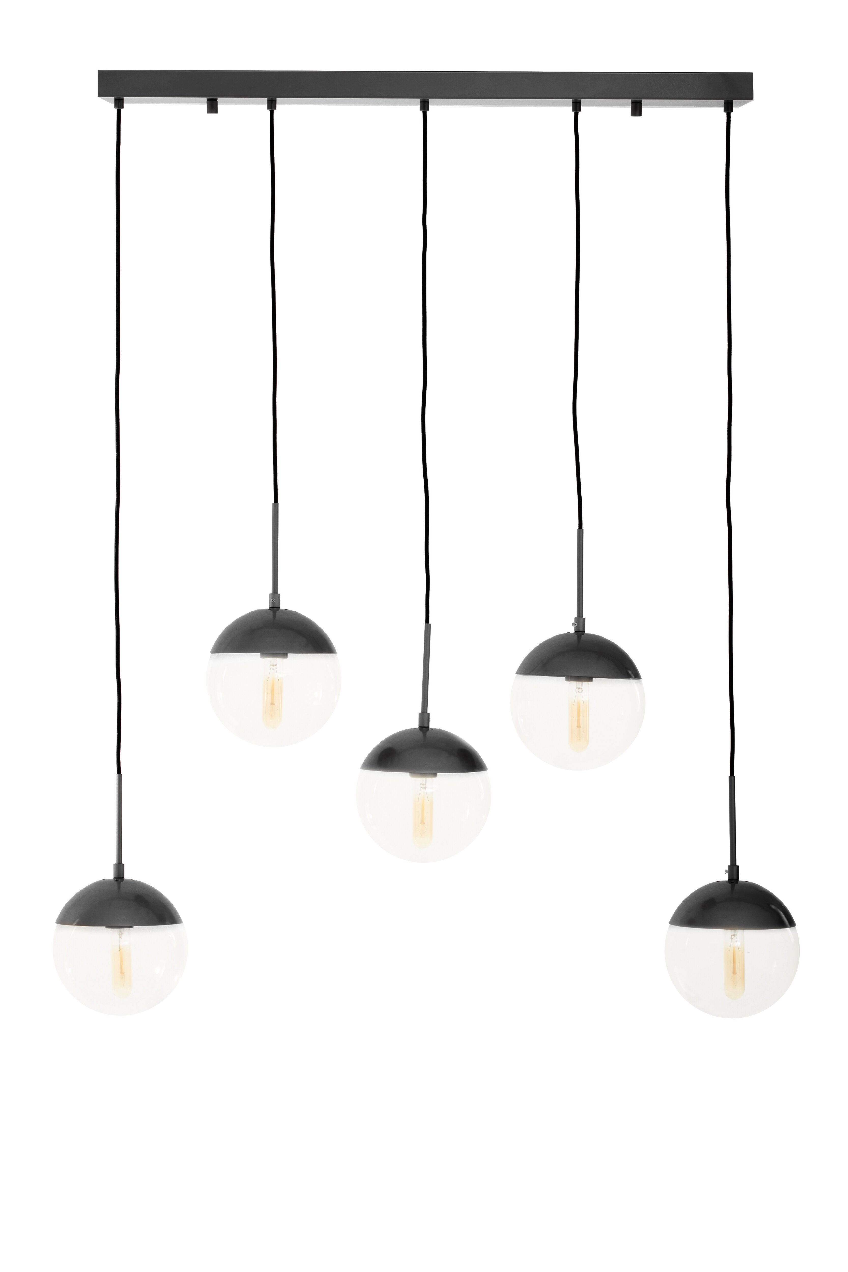 Kidston Clear Glass Shades Pendant Light
