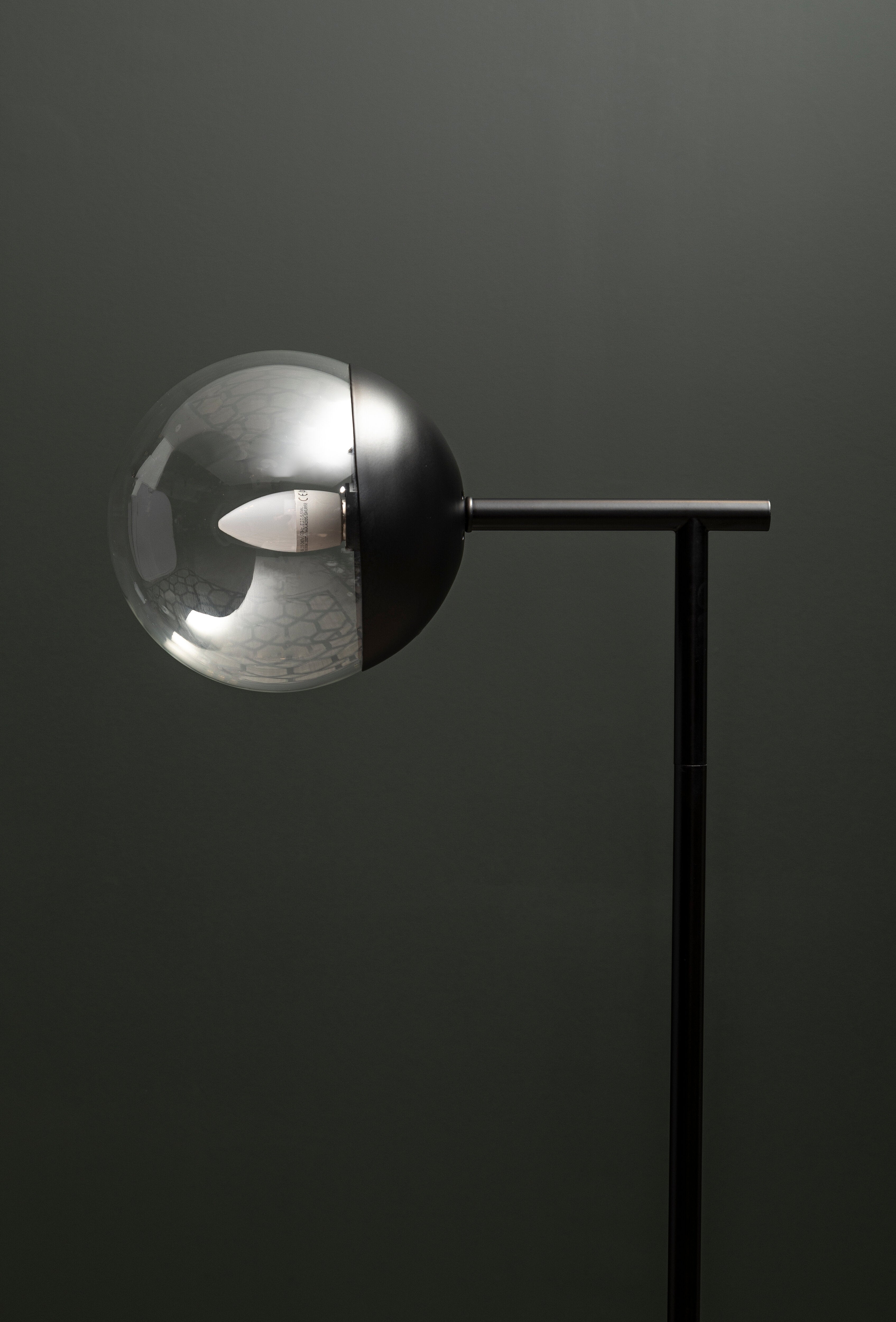 Kidston Black Finish Floor Lamp