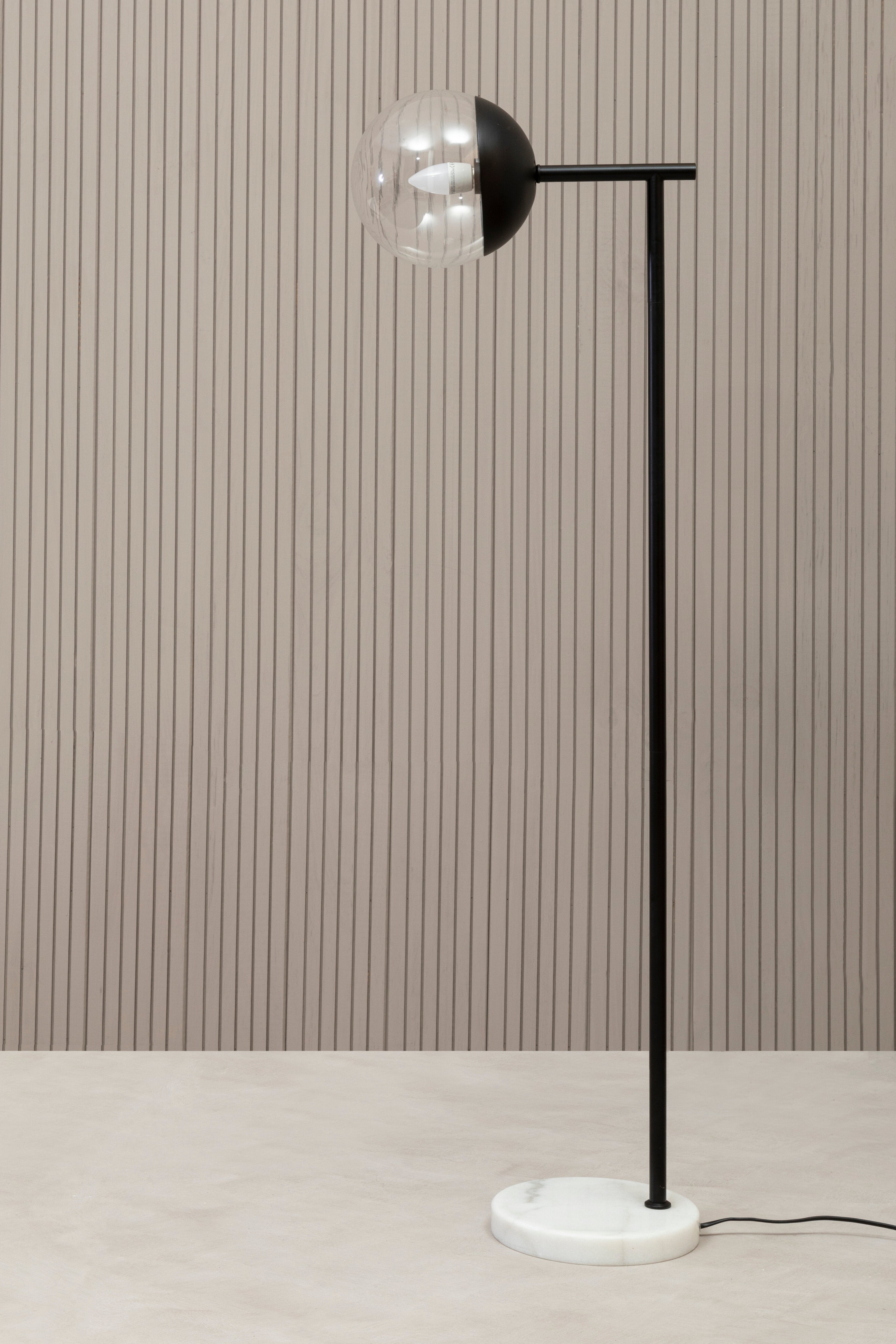 Kidston Black Finish Floor Lamp