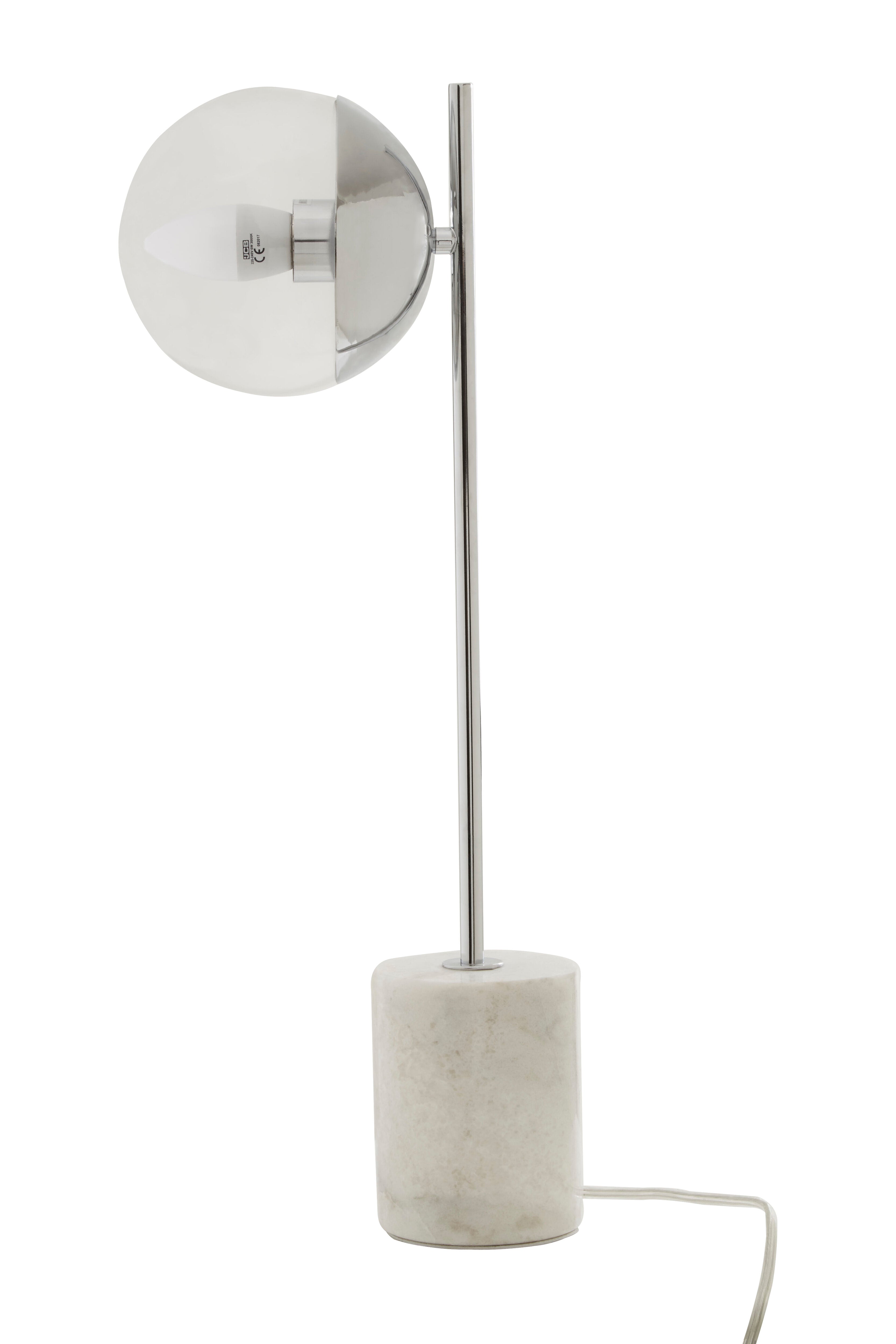 Kidston Chrome Finish Table Lamp