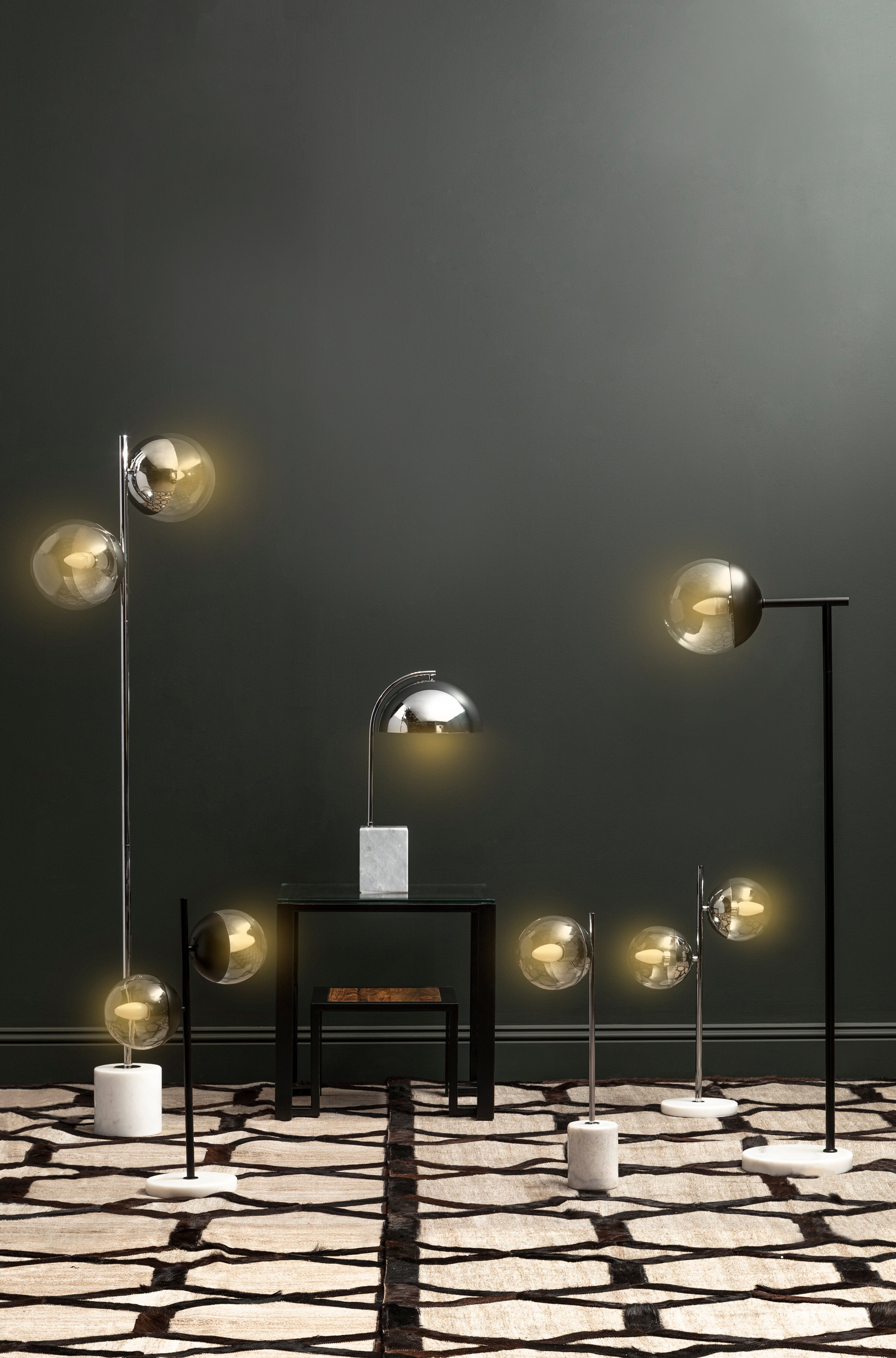 Kidston Chrome Finish Table Lamp