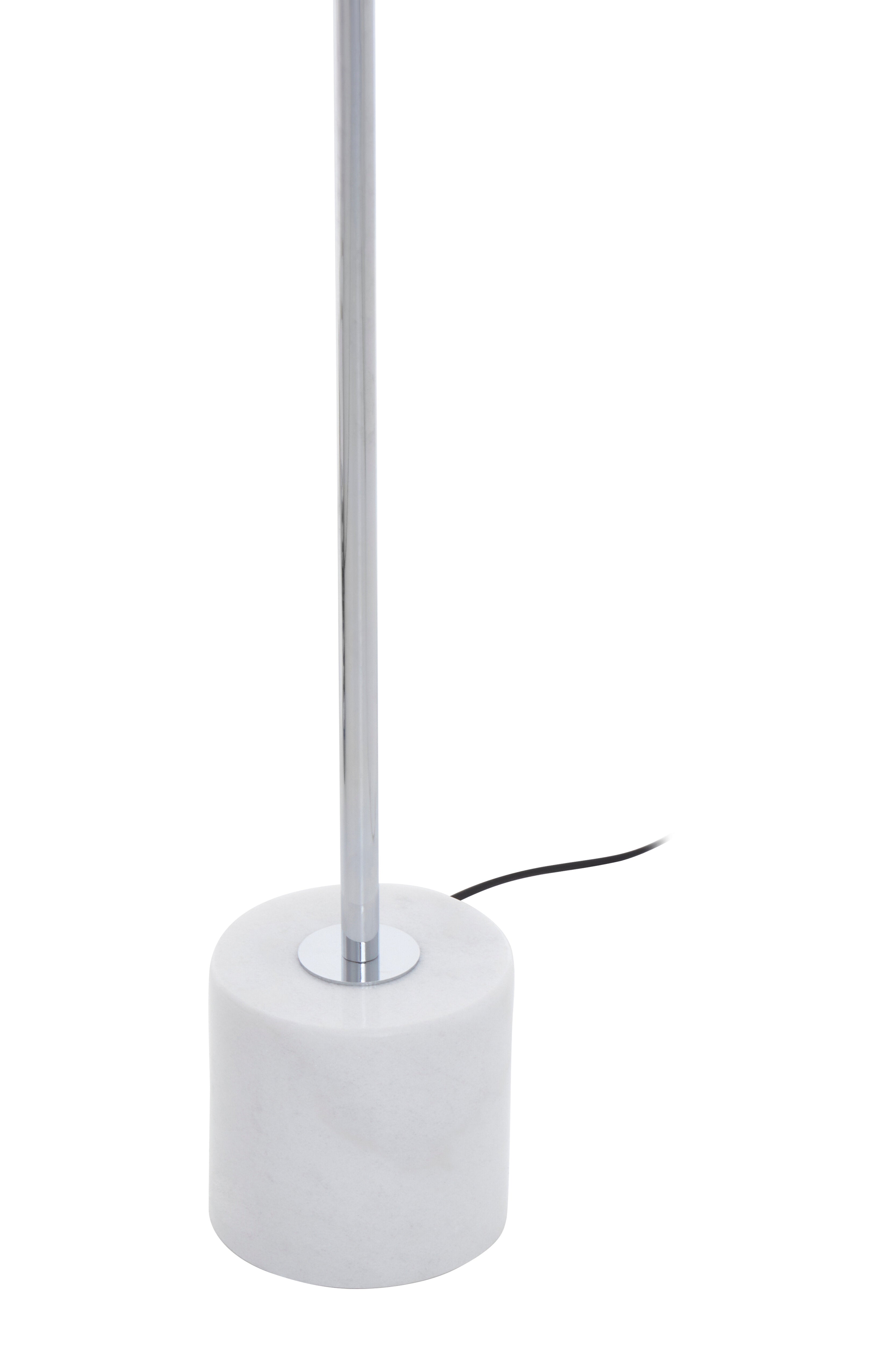 Kidston Chrome Finish 2 Light Floor Lamp