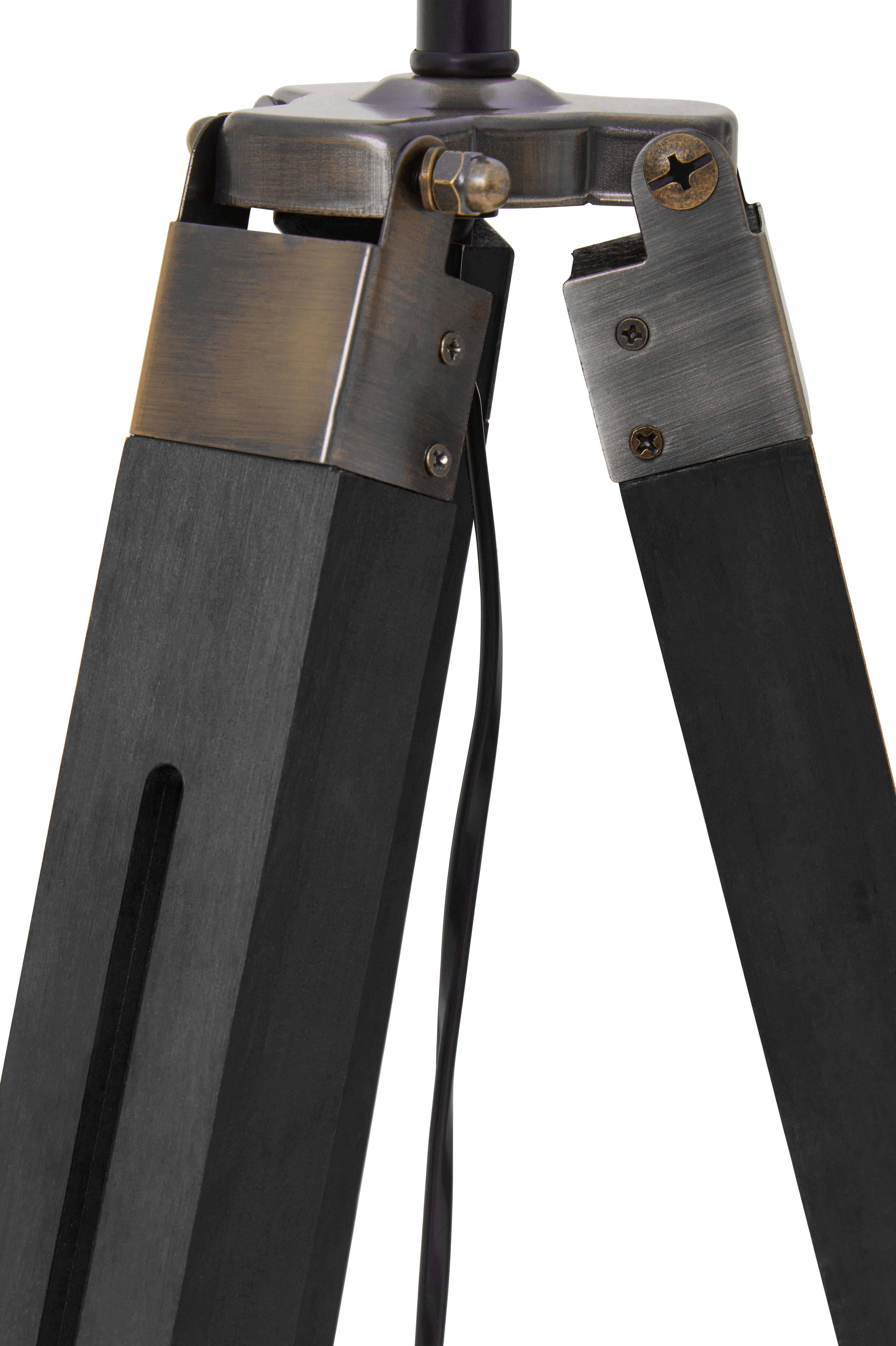 Chelsea Tripod Floor Lamp With Black Base