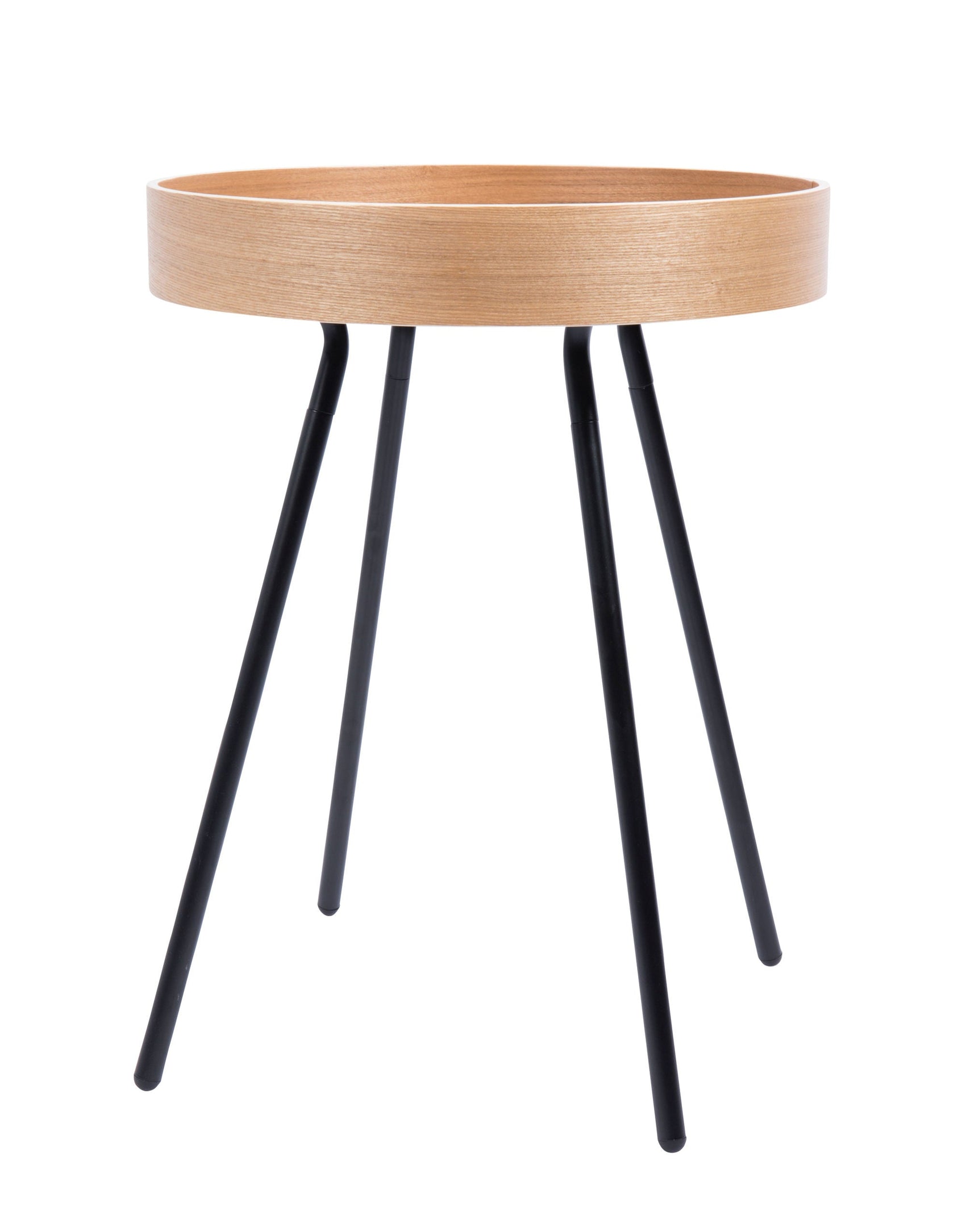 Zuiver Oak Tray Round Side Table