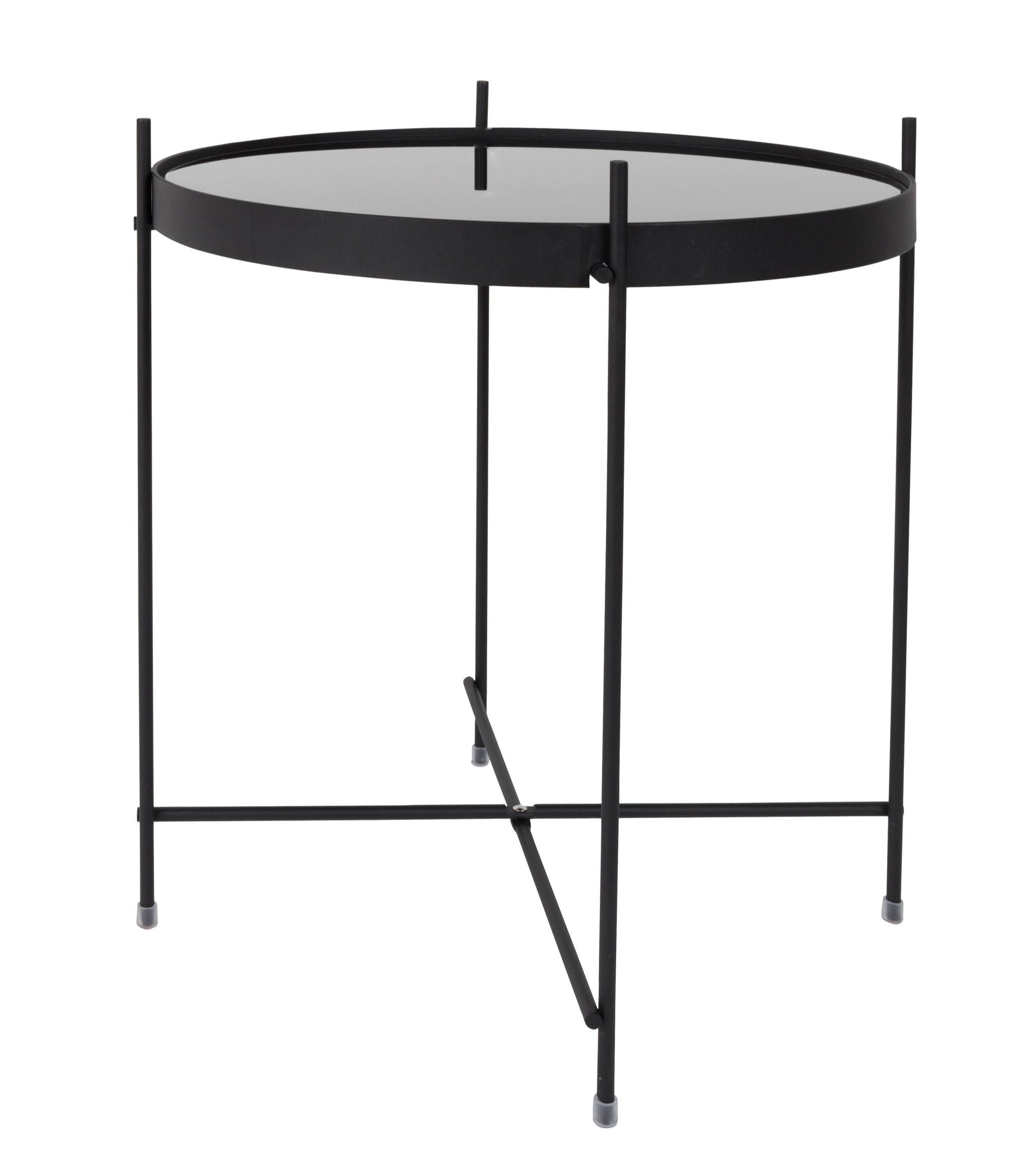 Zuiver Cupid Black Glass Side Table - CLEARANCE