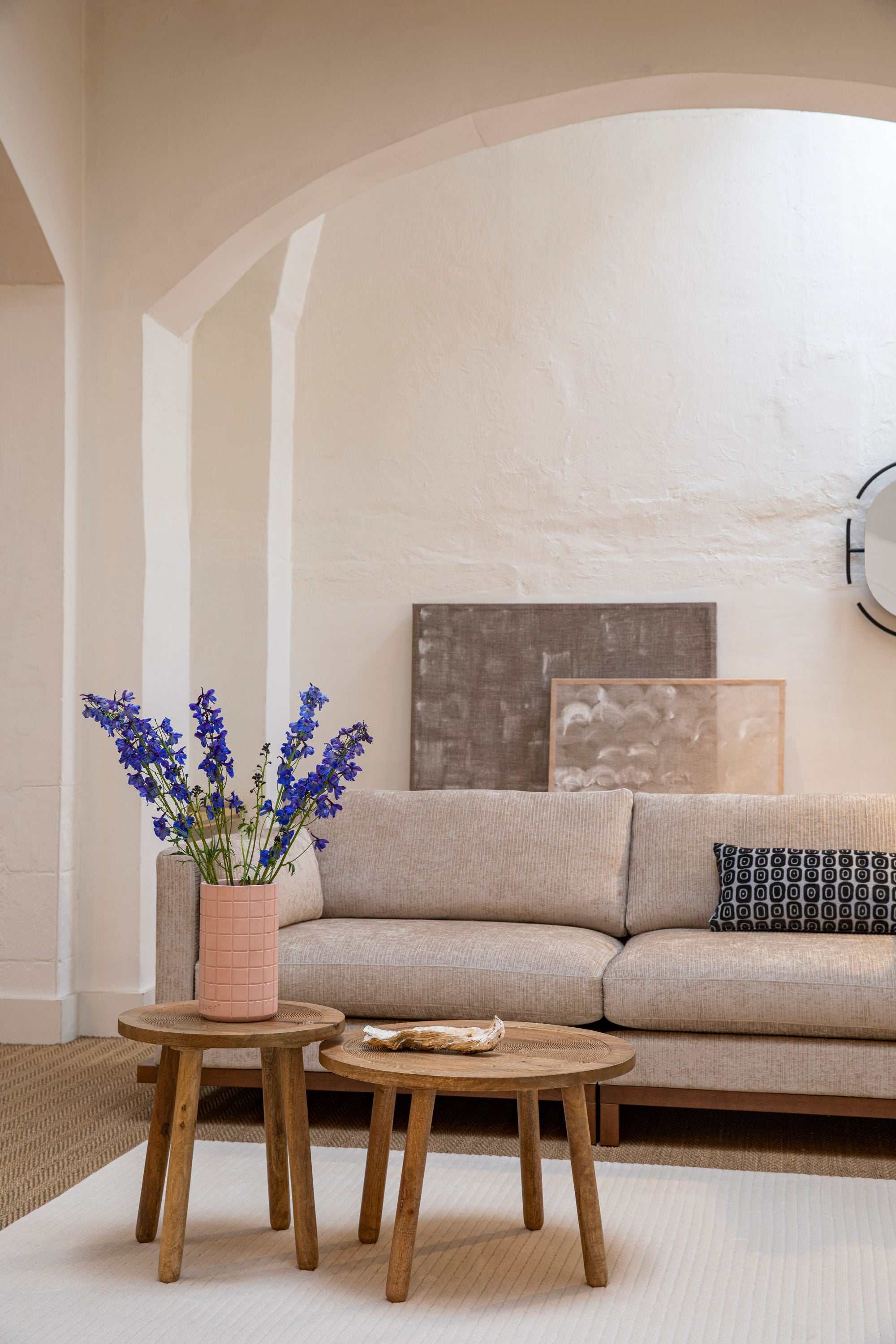 Zuiver Dendron Brown Mango Wood Side Table Large