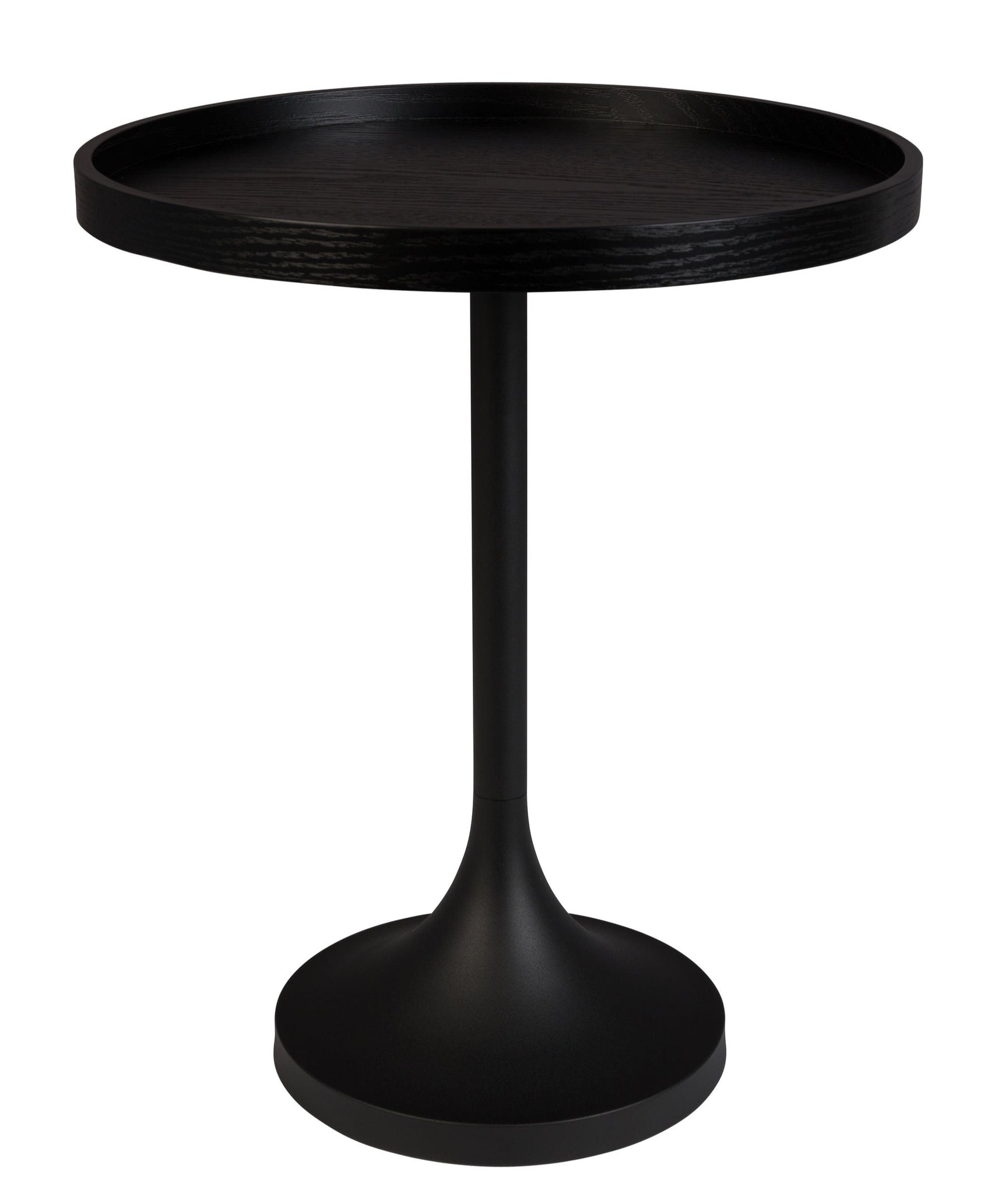 Zuiver Jason Black Steel Round Side Table