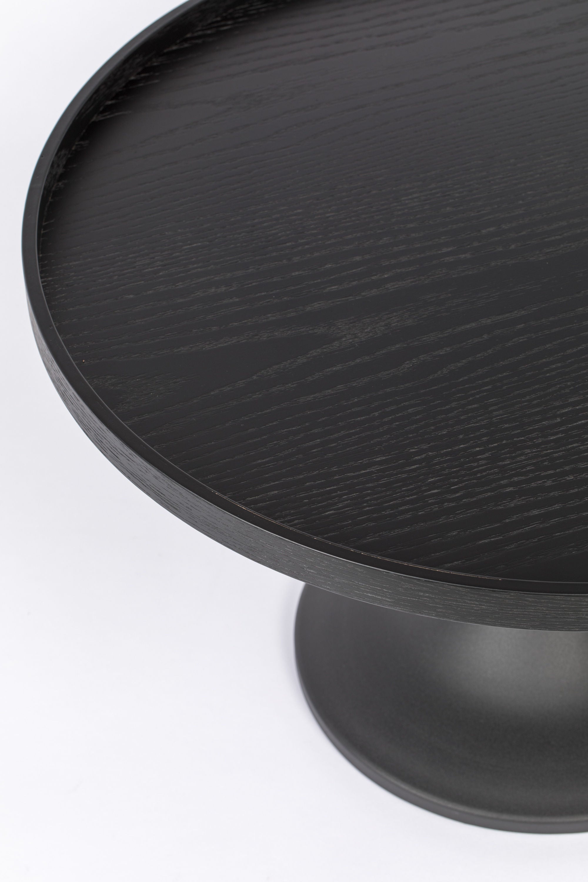 Zuiver Jason Black Steel Round Coffee Table