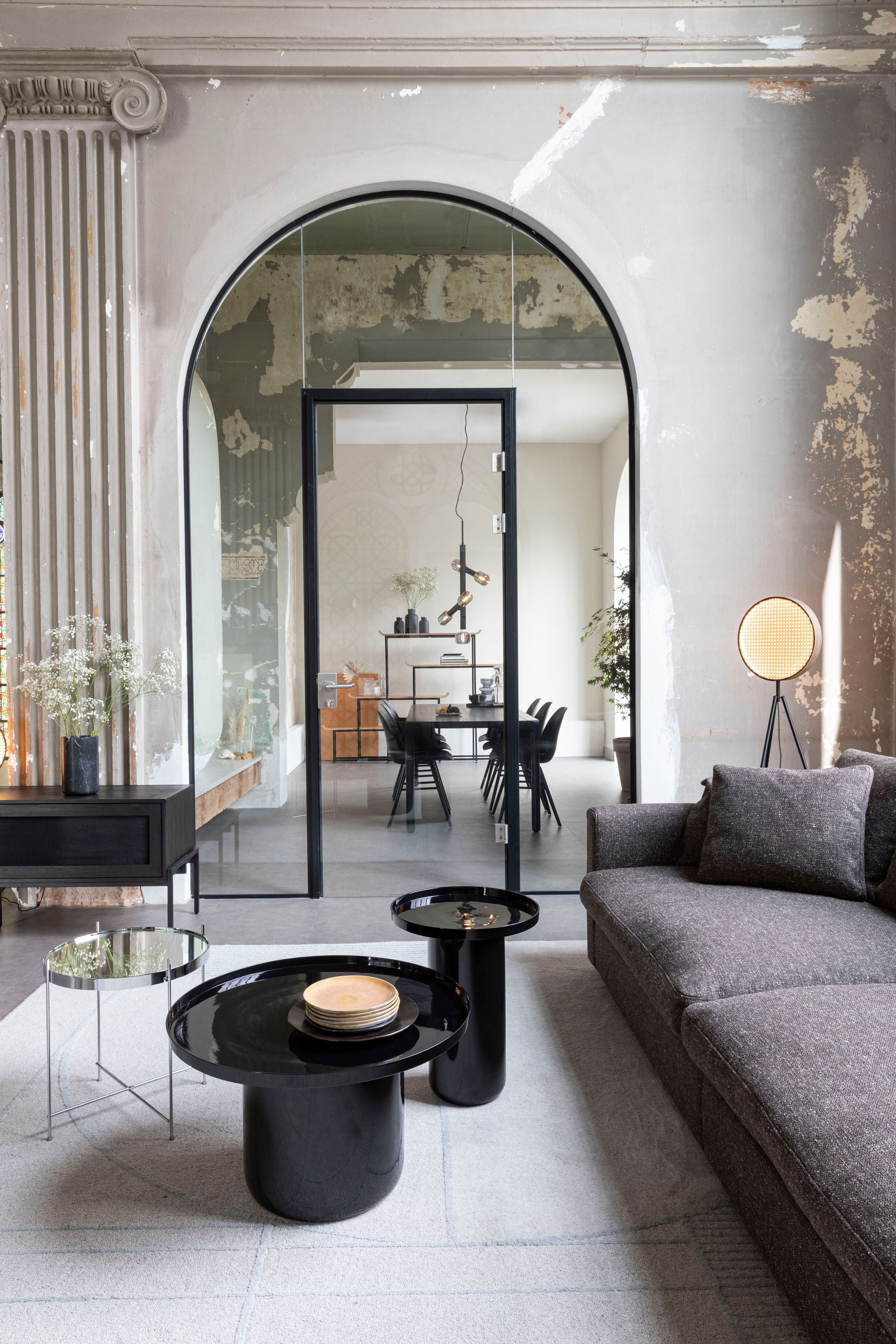 Zuiver Shiny Bomb Black Side Table