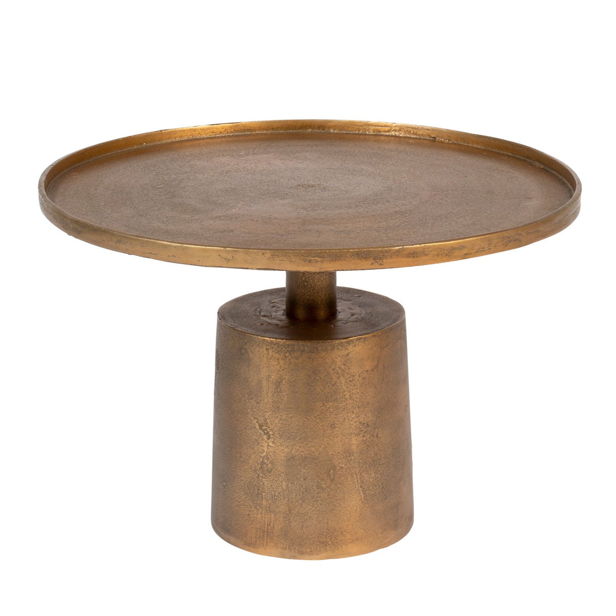 Mason Antique Brass Coffee Table