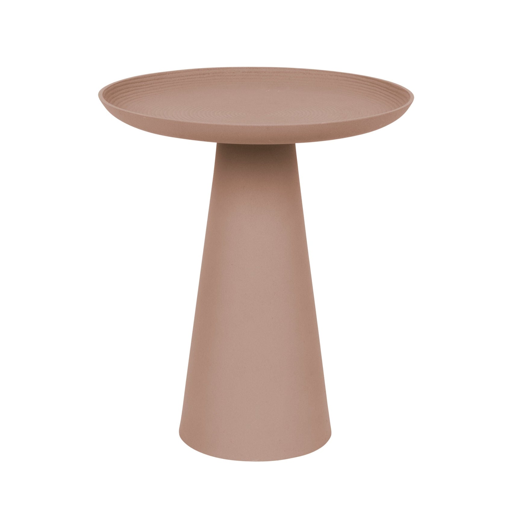 Ringar Rose Pink Round Side Table Large