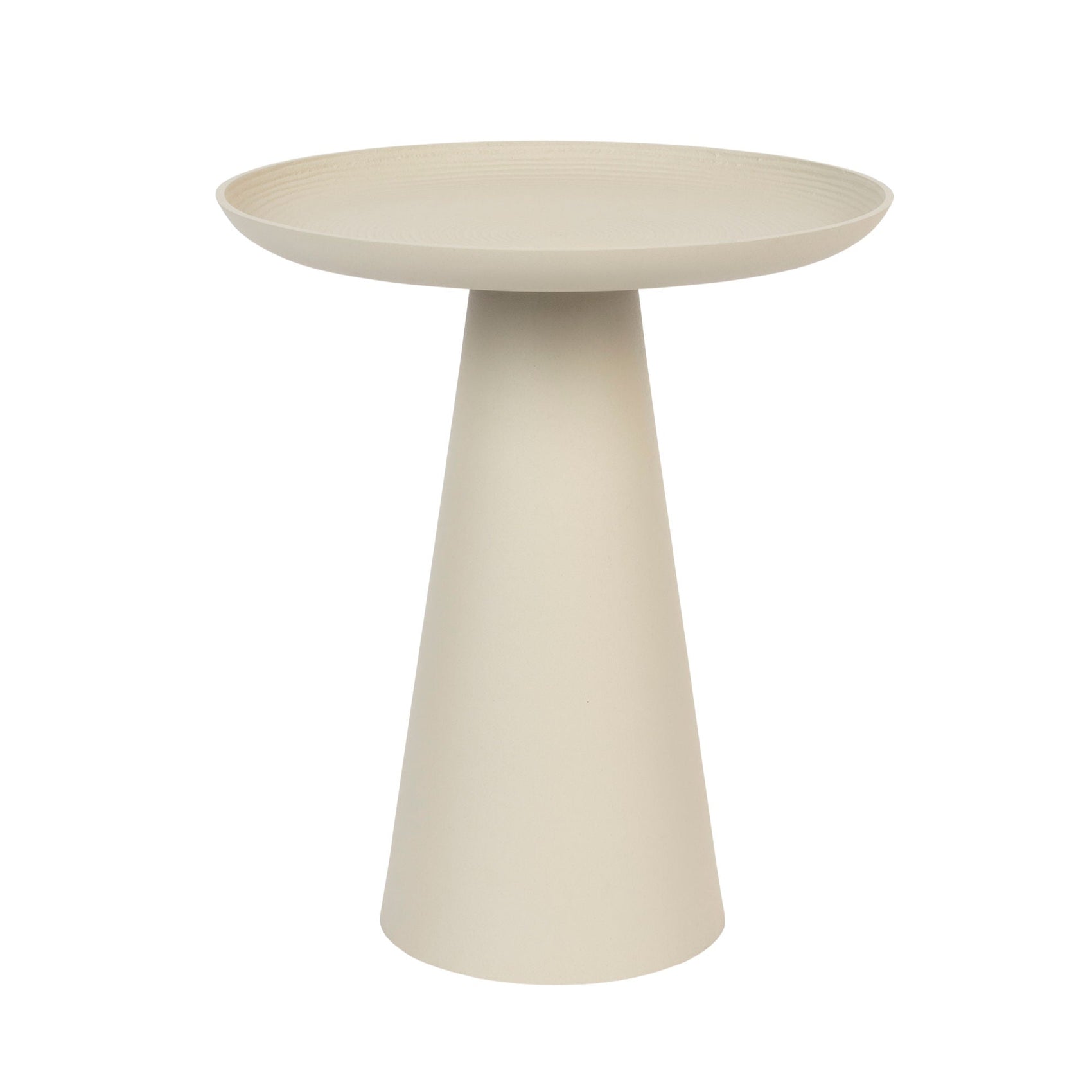 Ringar Ivory Round Side Table Large